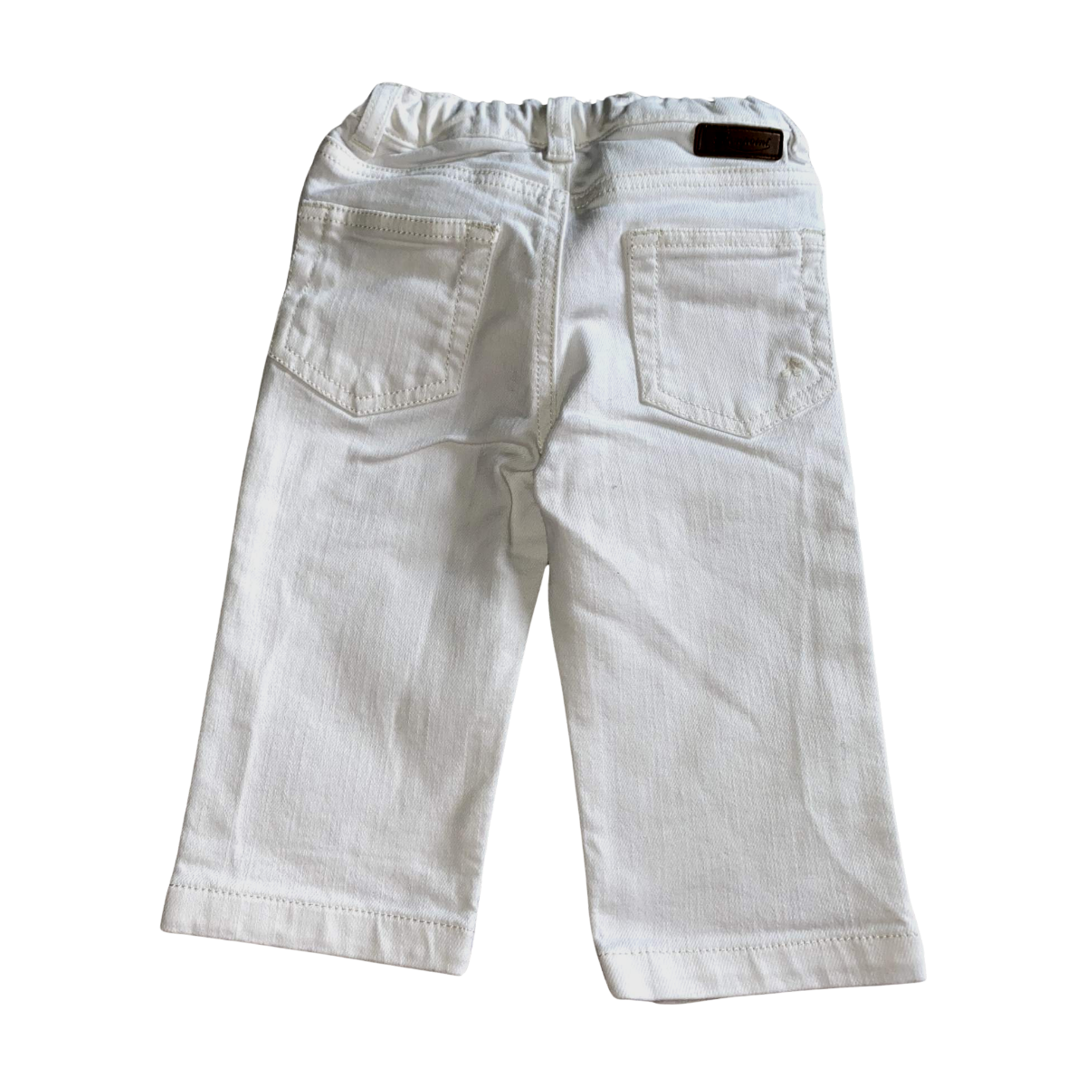 BONPOINT - PANTALON - BLANC - 6 MOIS