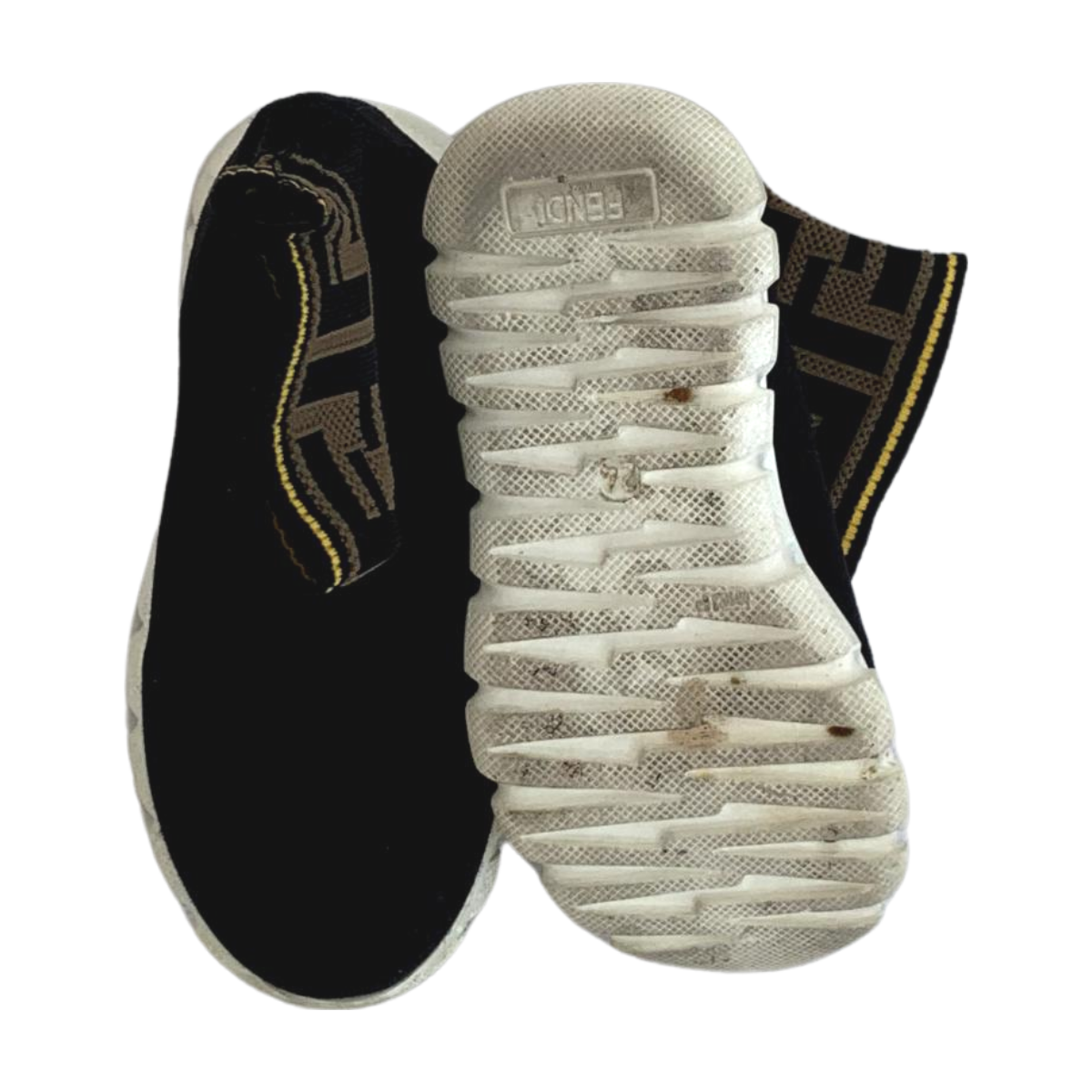 FENDI - BASKETS - NOIR - 24