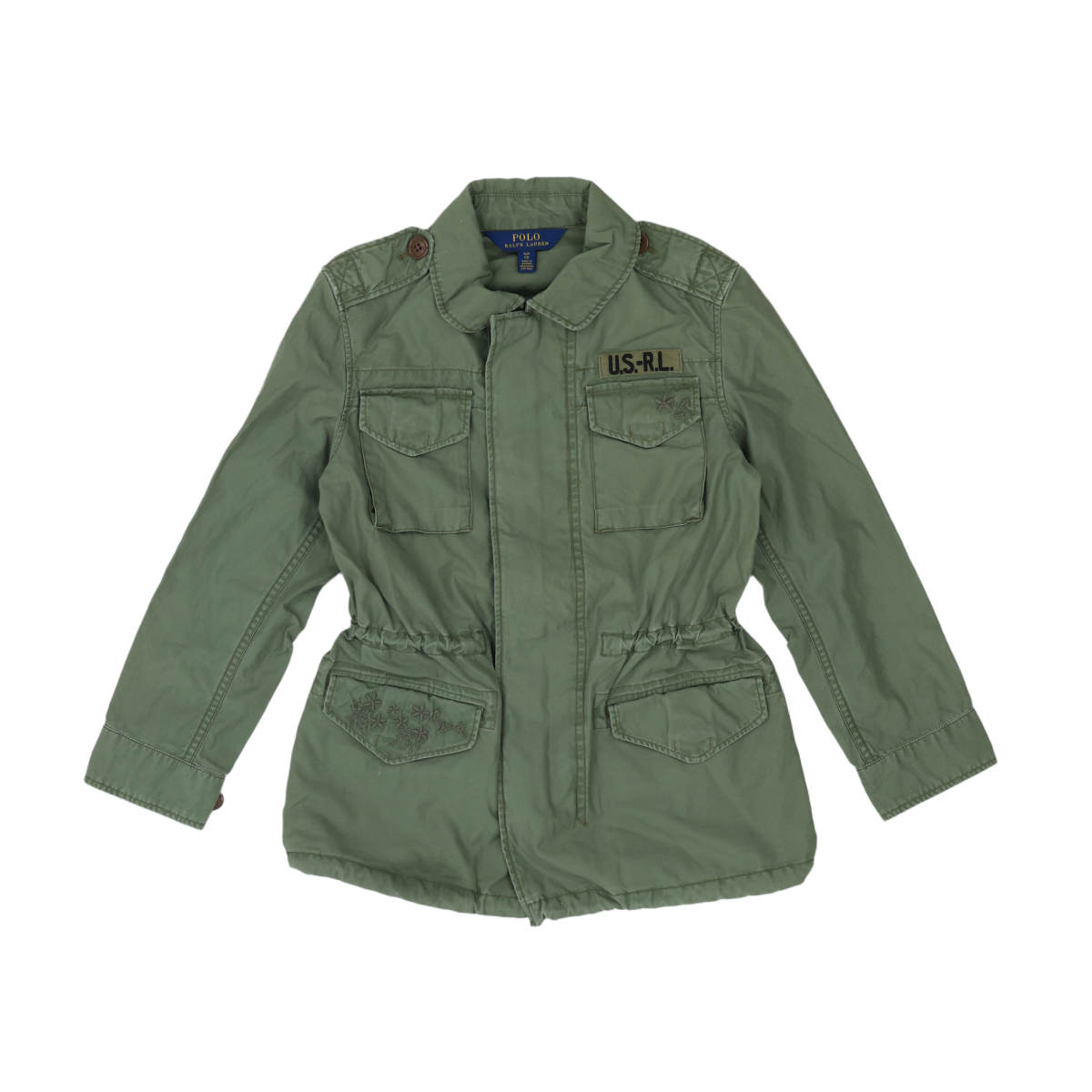 RALPH LAUREN - VESTE - VERT - 7 ANS