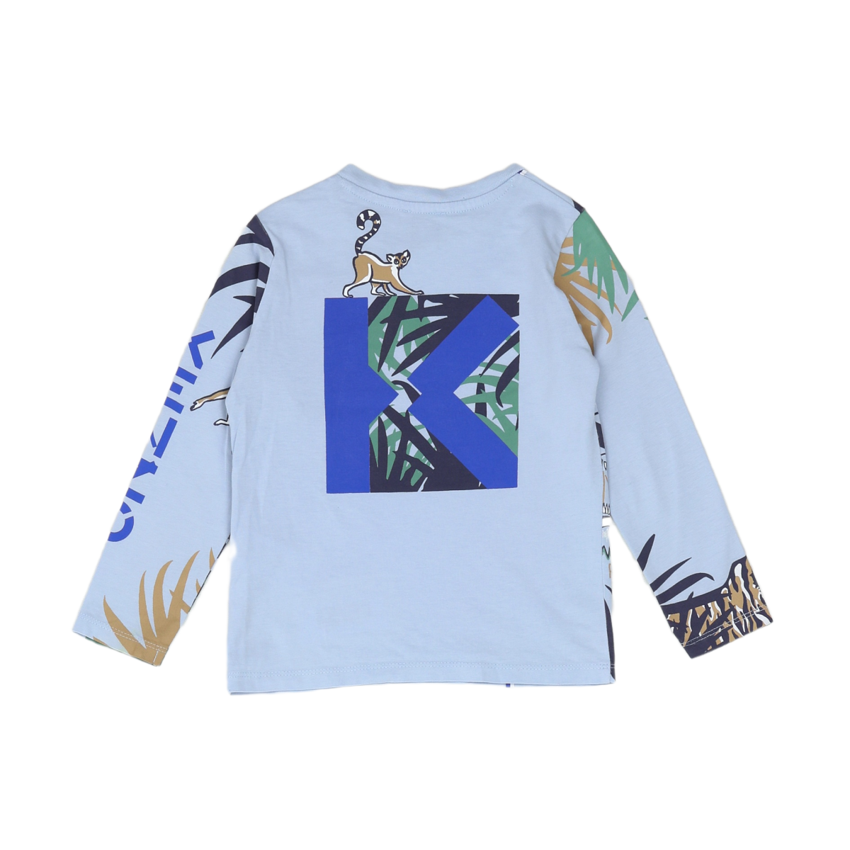 KENZO - T-SHIRT - BLEU - 3 ANS
