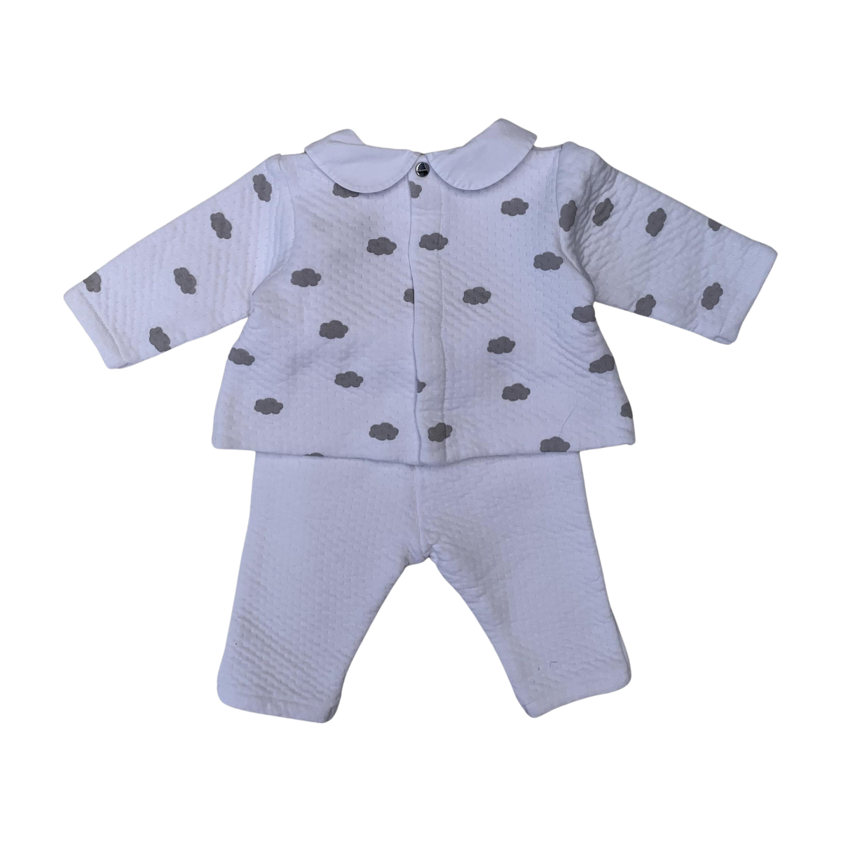JACADI - ENSEMBLE - BLANC, GRIS - 6 MOIS