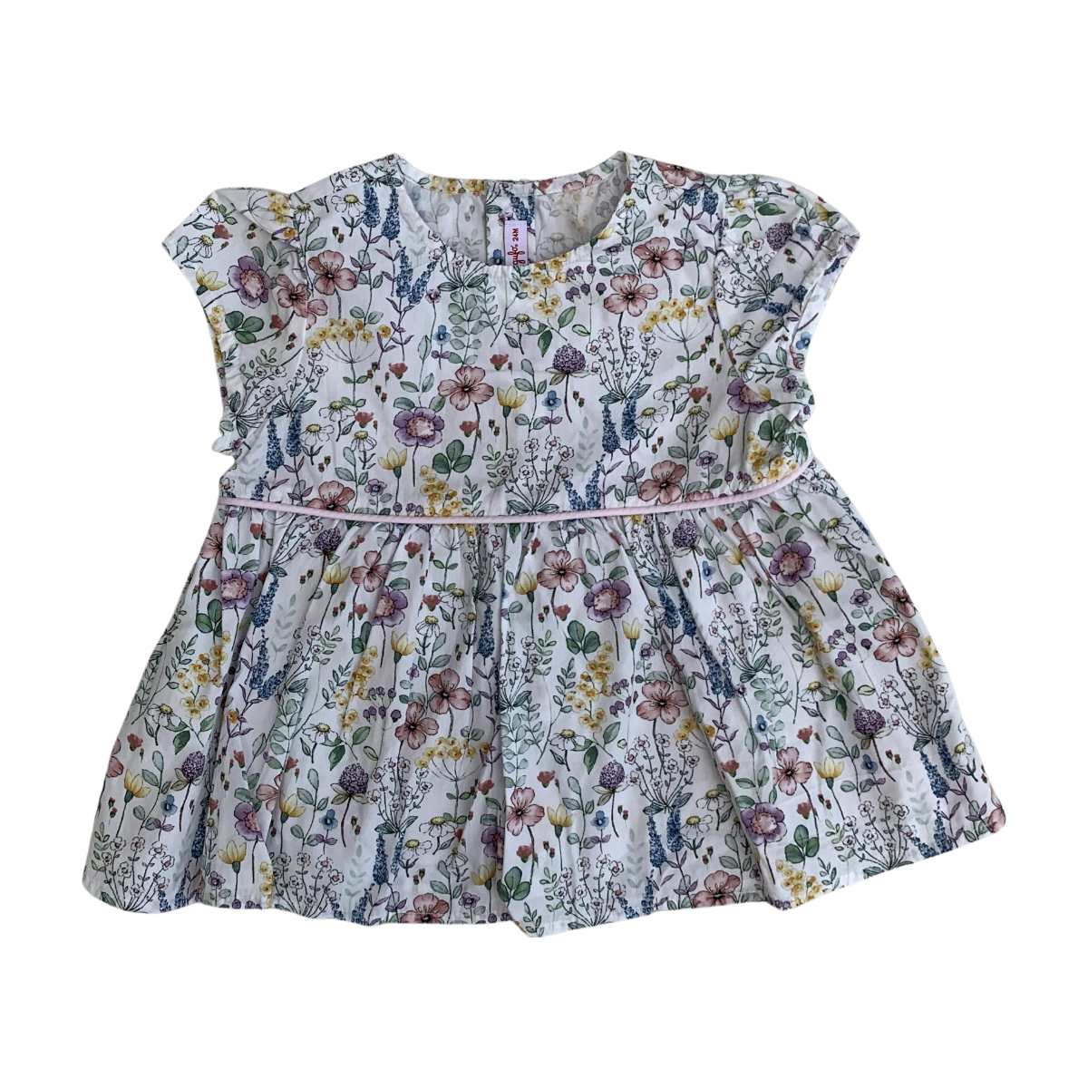 IL GUFO - BLOUSE - BLANC, MULTICOLORE - 24 MOIS