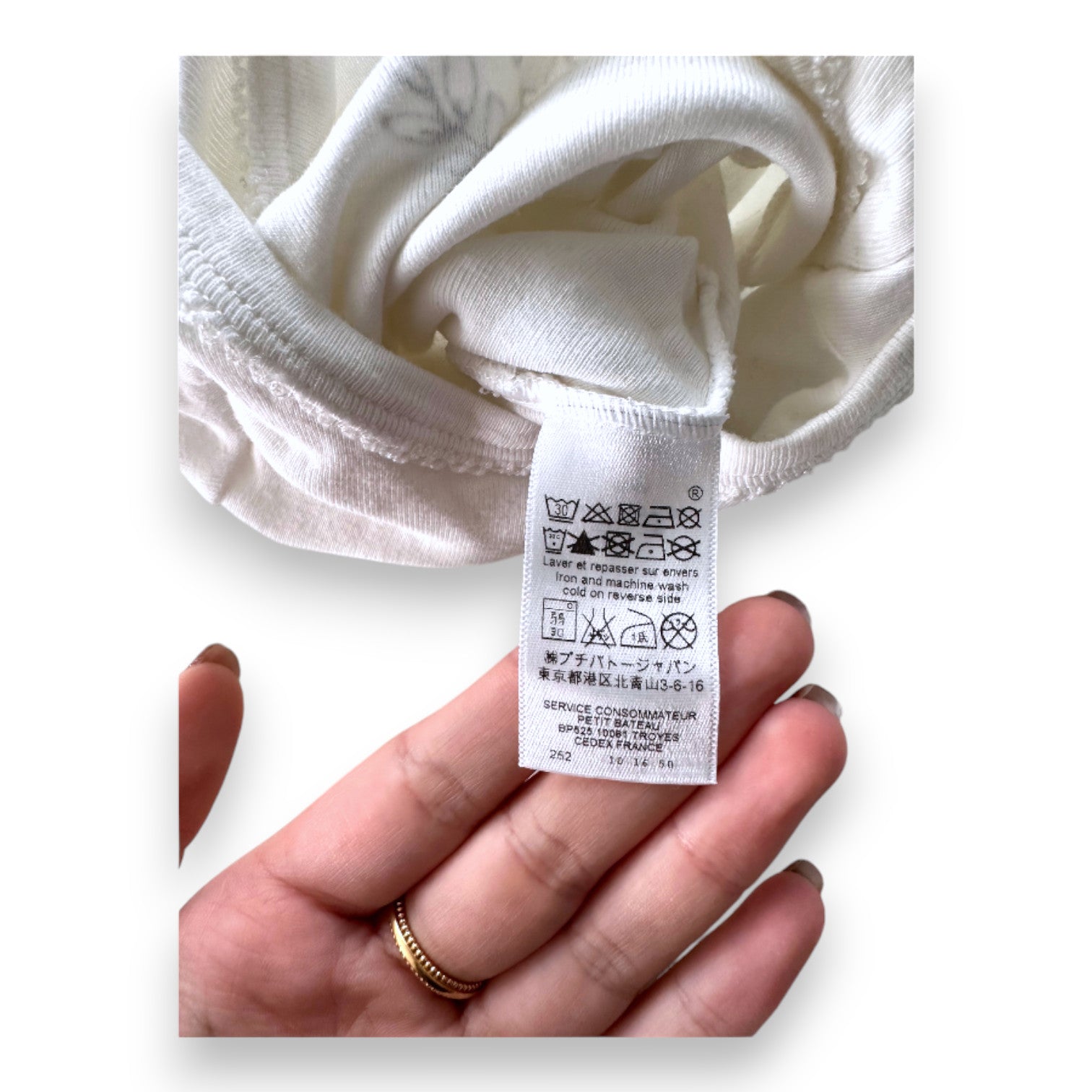 LITTLE BOAT - BODY - PINK, WHITE - 3 MONTHS