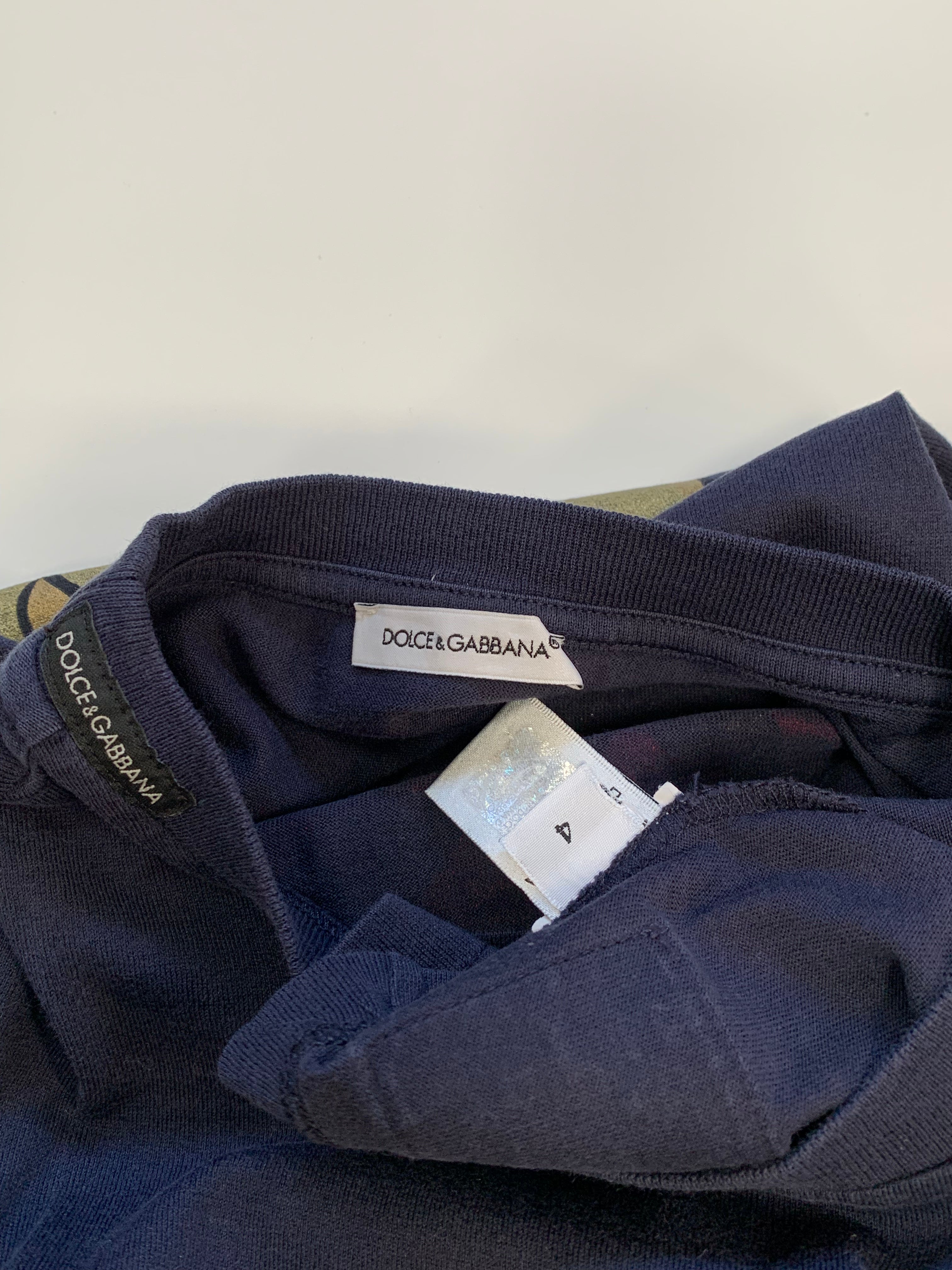 DOLCE & GABBANA - T-SHIRT - BLAU - 4 JAHRE