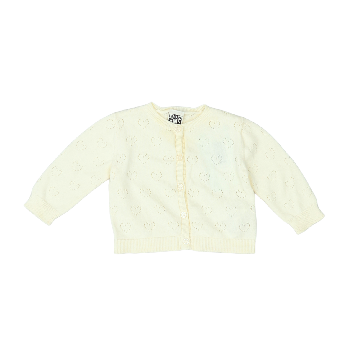 JACADI - CARDIGAN - BLANC - 18 MOIS