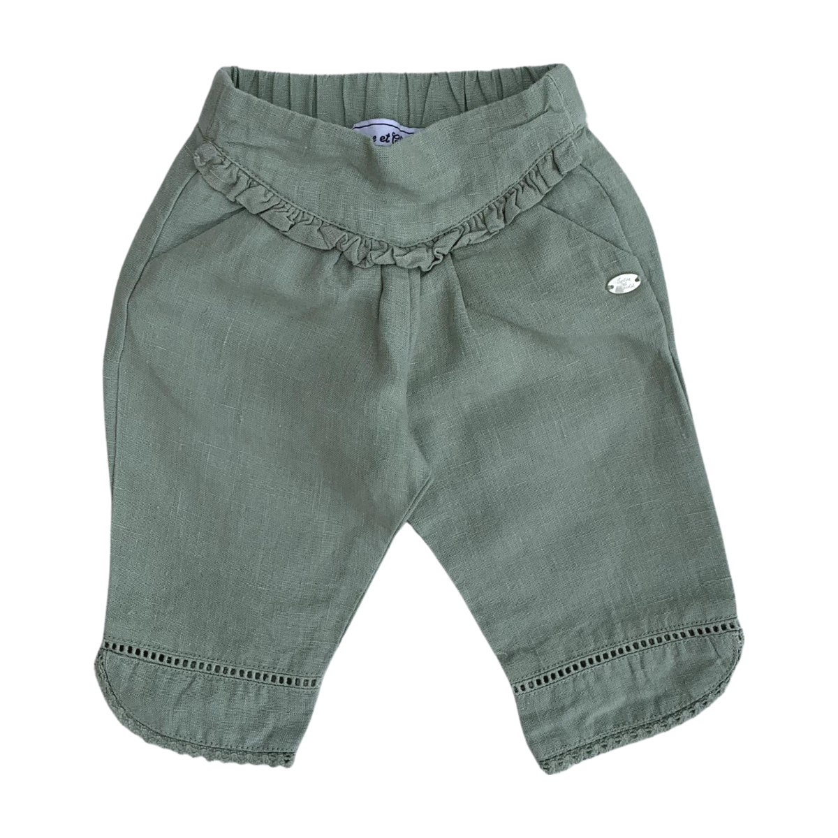 TARTINE & CHOCOLAT - PANTALON - VERT - 3 MOIS