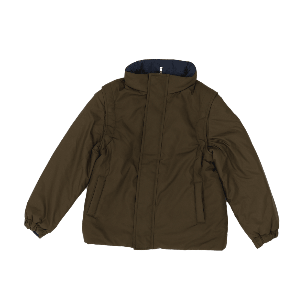 LORO PIANA - PARKA - BROWN, BLUE - 6 YEARS