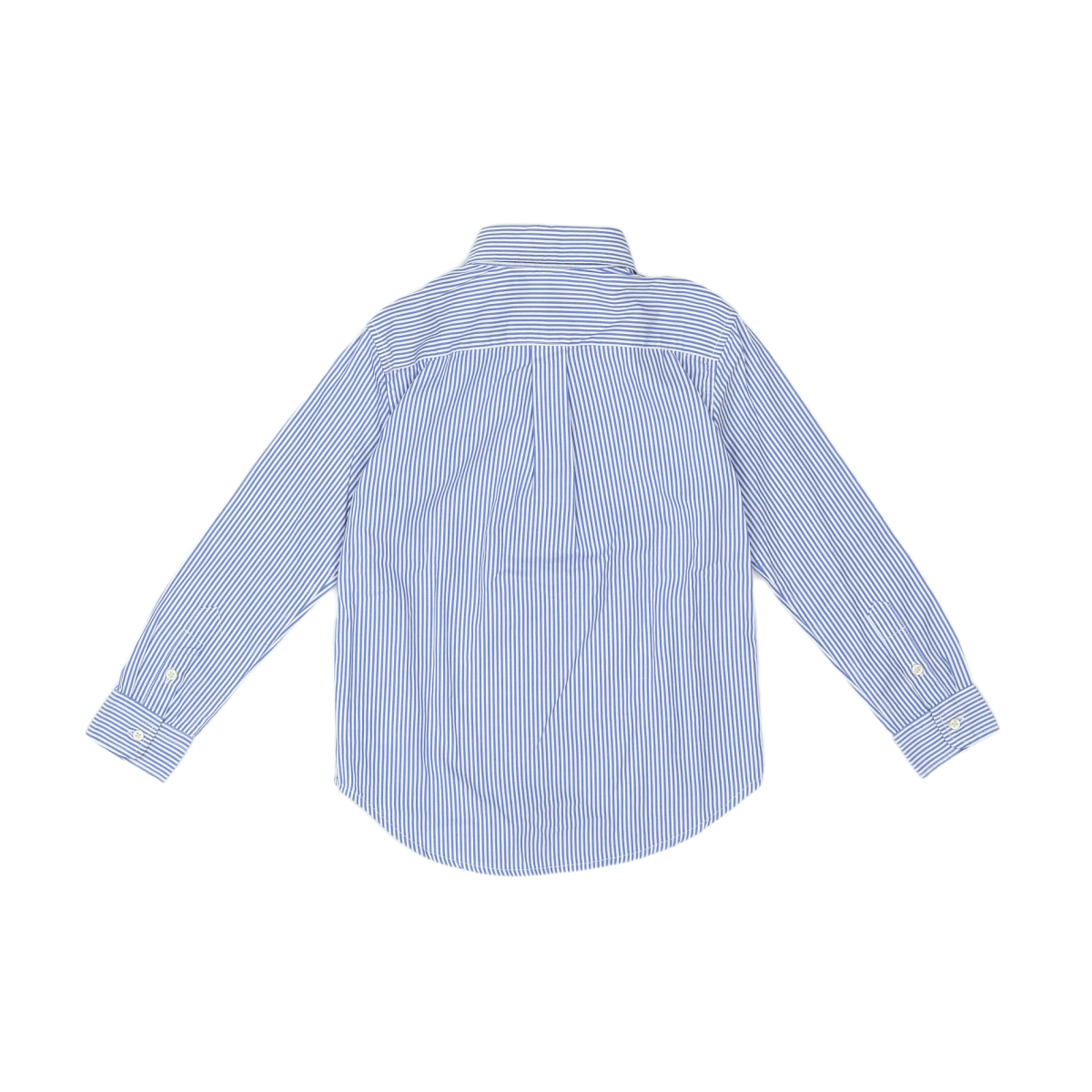 RALPH LAUREN - SHIRT - WHITE, BLUE - 6 YEARS