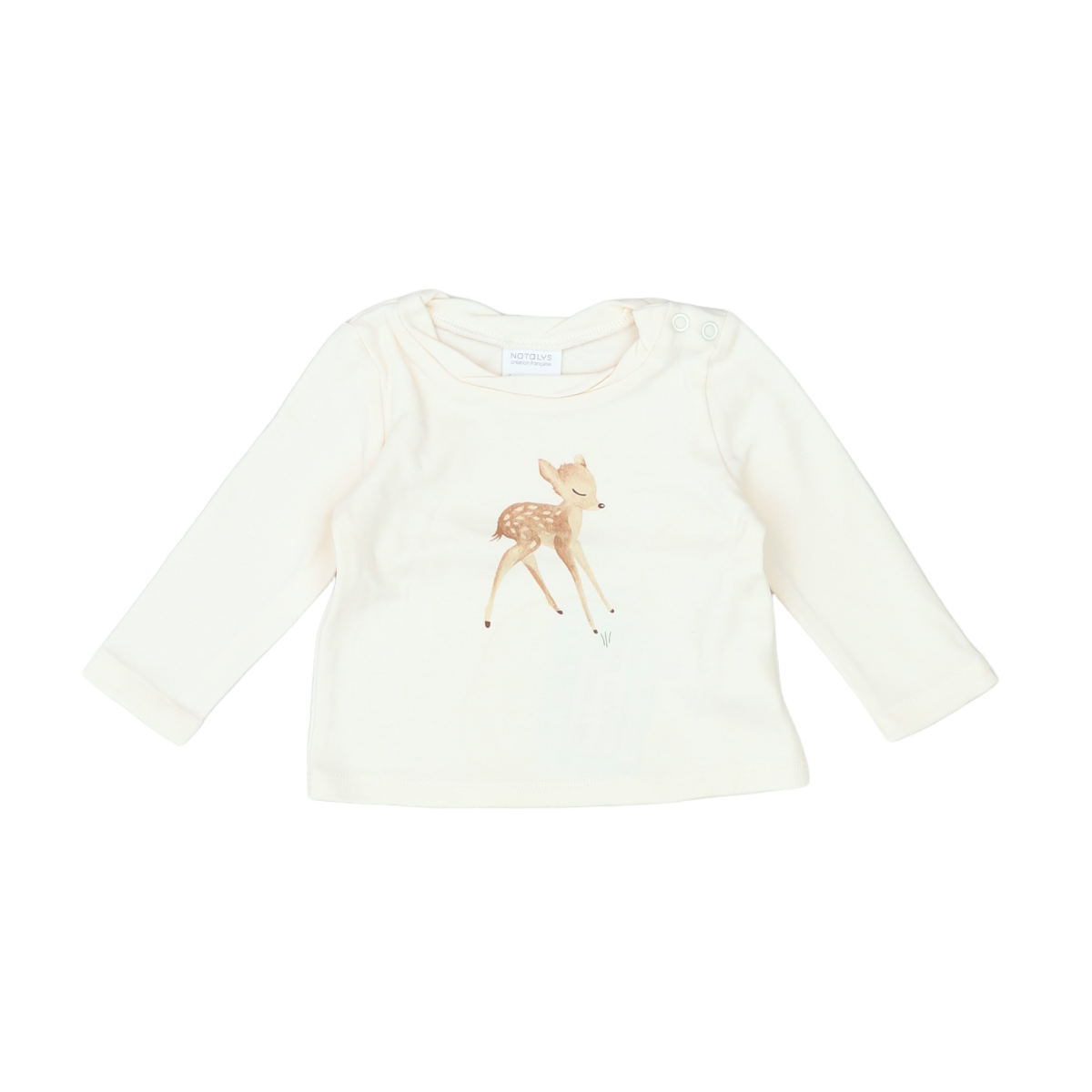 NATALYS - PULL - BLANC - 6 MOIS