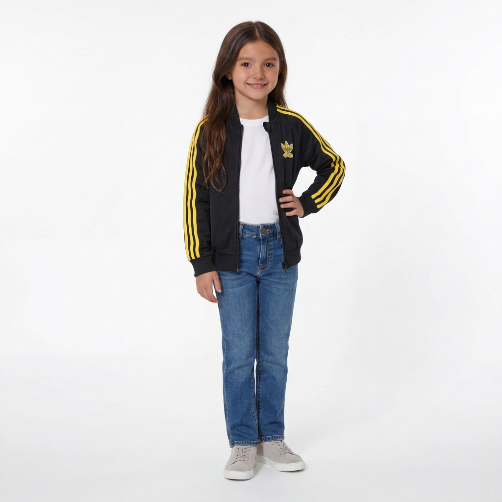 ADIDAS - VESTE - NOIR - 8 ANS