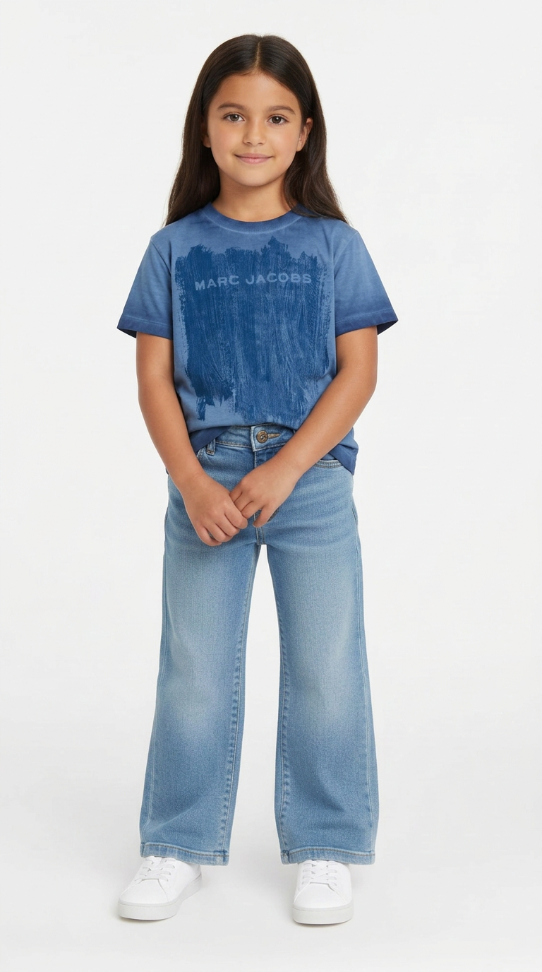 MARC JACOBS - T-SHIRT - BLEU - 6 ANS