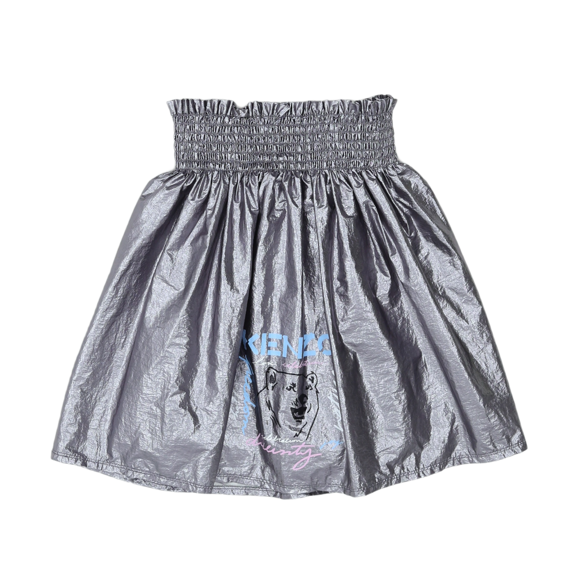 KENZO - JUPE - ARGENTÉ - 8 ANS
