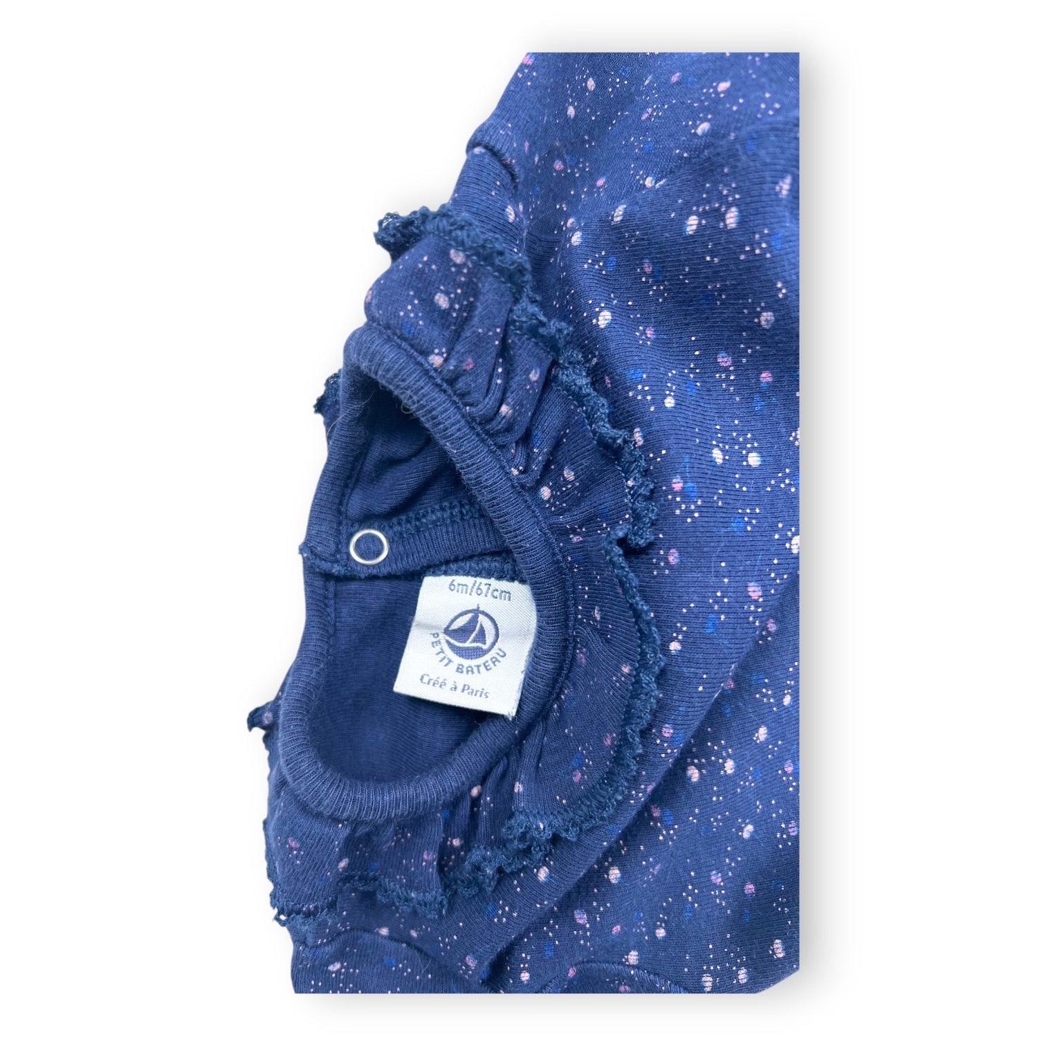 LITTLE BOAT - BODY - BLUE - 6 MONTHS