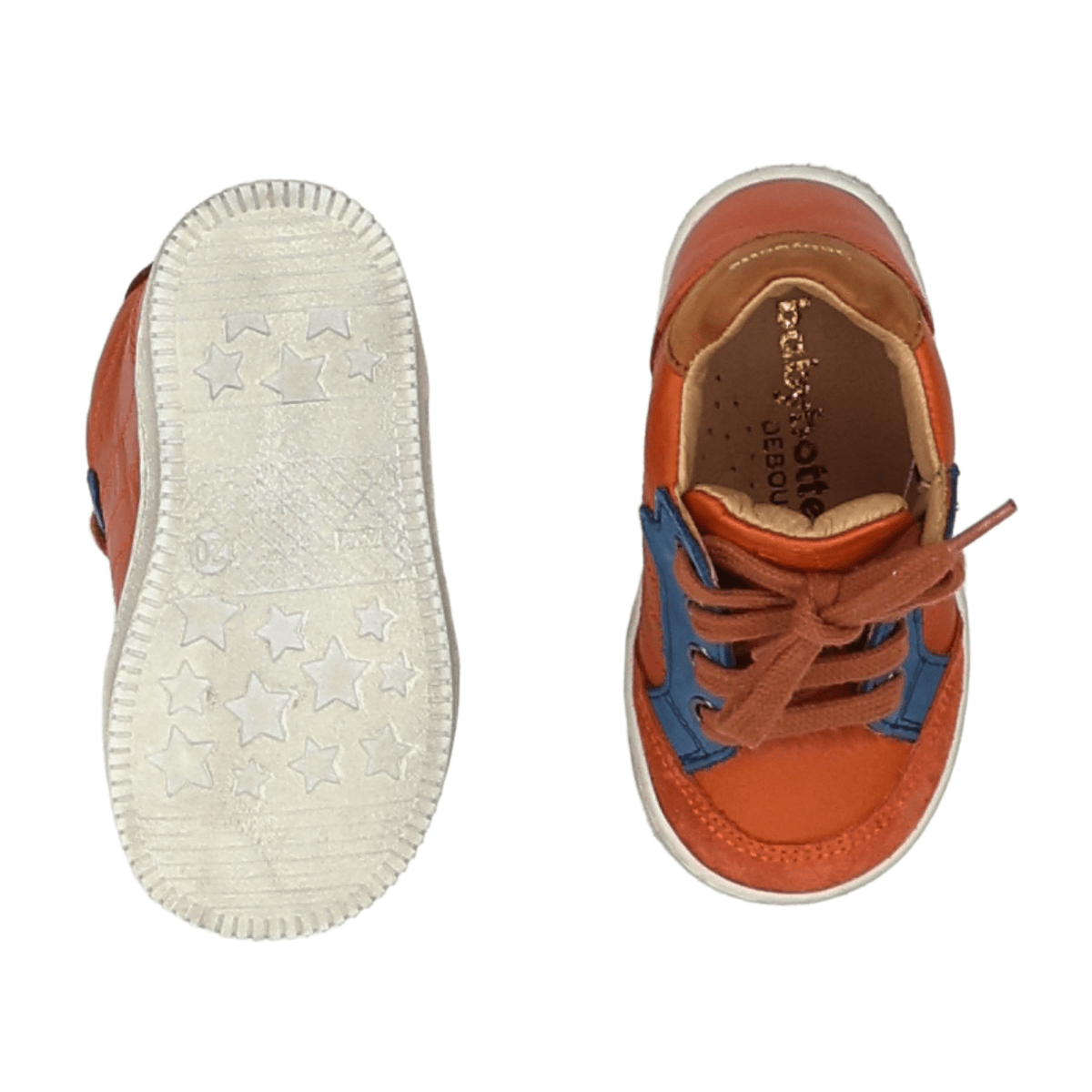 BABYBOTTES - BASKETS - ORANGE, BLEU - 20