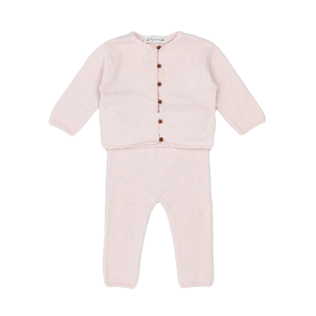BONPOINT - ENSEMBLE - ROSE - 6 MOIS