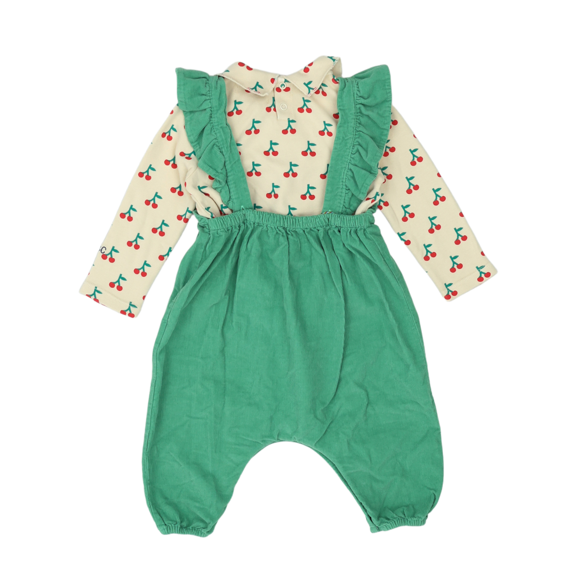 BOBO CHOSES - SALOPETTE - VERT - 12 MOIS