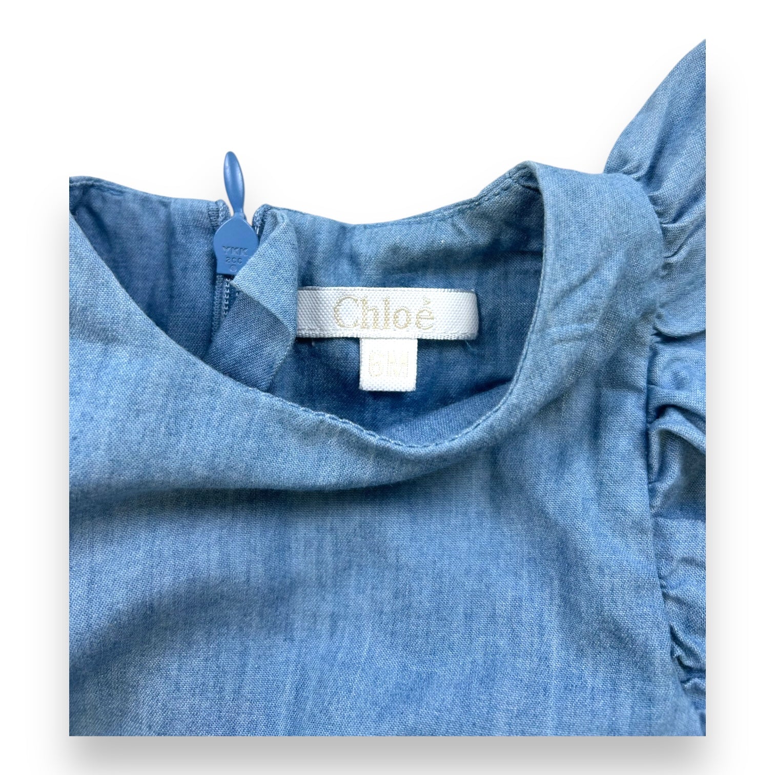 CHLOÉ - COMBINAISON - BLEU - 6 MOIS