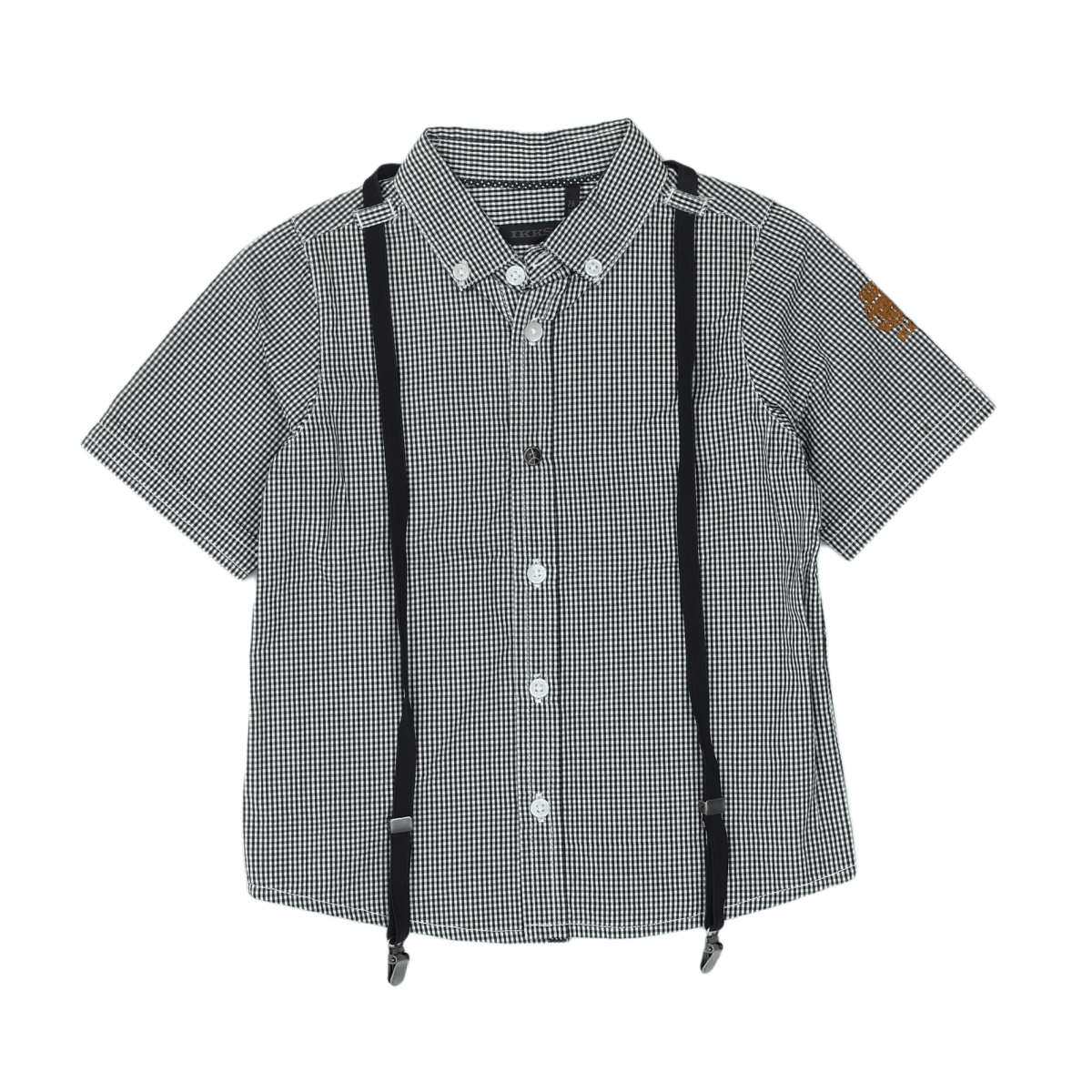 IKKS - SHIRT - SCHWARZ, WEISS - 24 MONATE