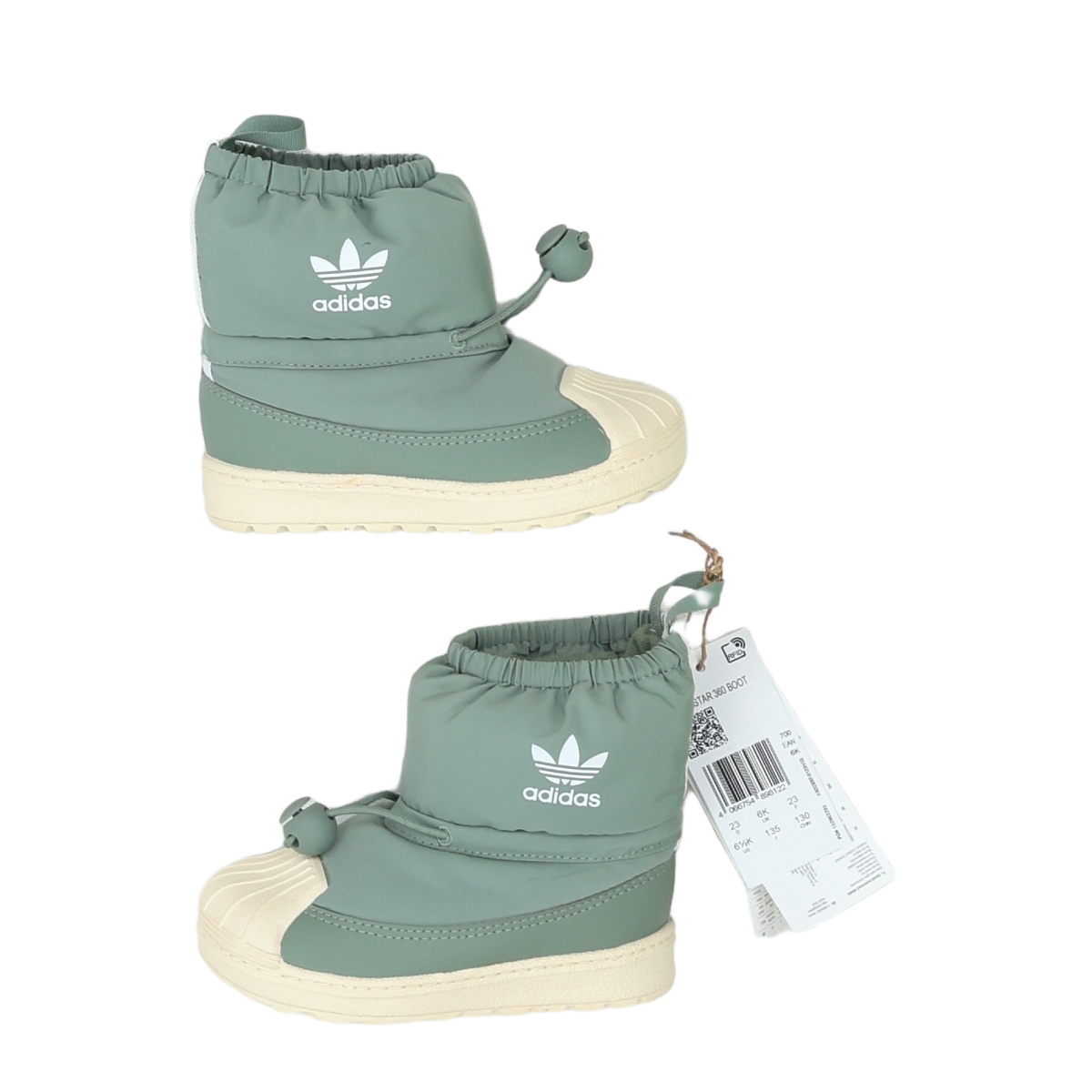 ADIDAS - BOTTES - VERT - 23