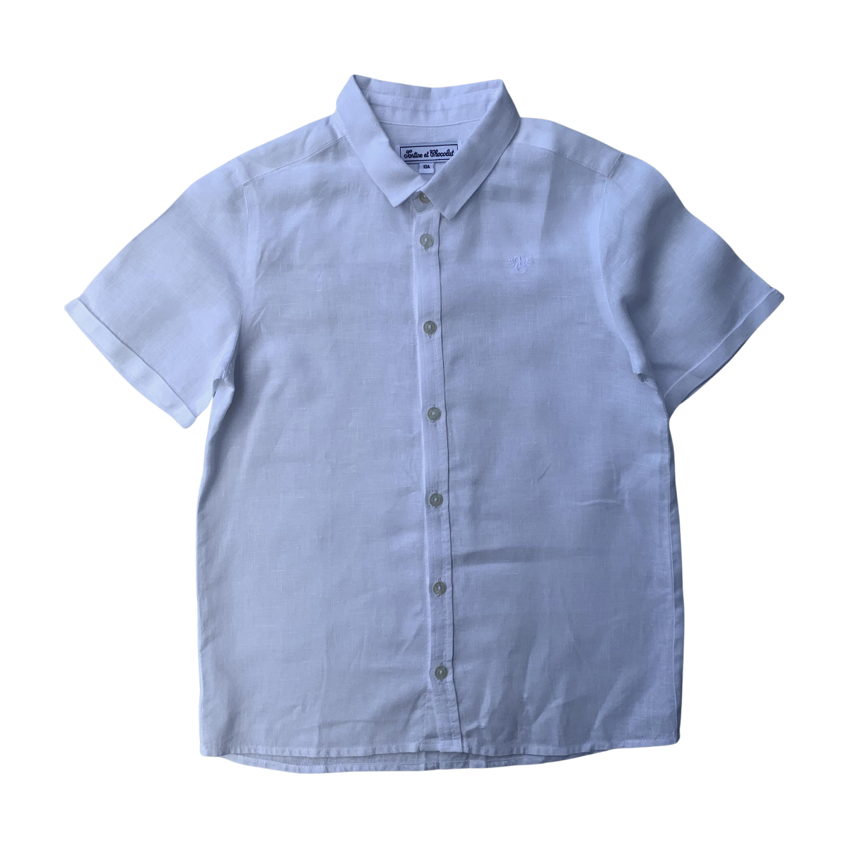 TARTINE & CHOCOLAT - CHEMISE - BLANC - 10 ANS