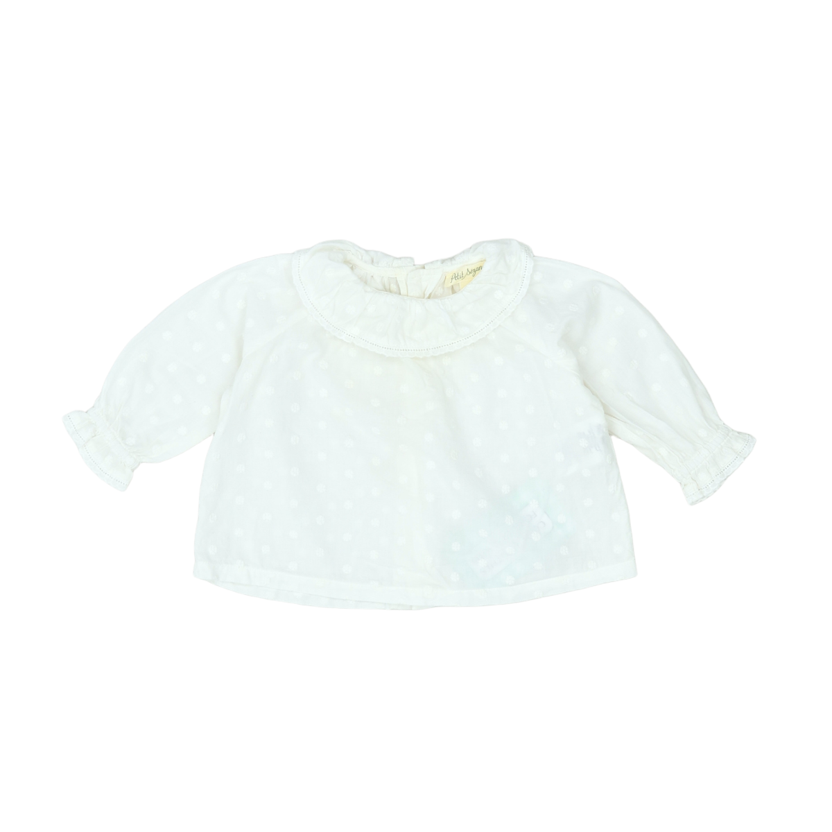 PETIT SÉZANE - BLOUSE - BLANC - 6 MOIS