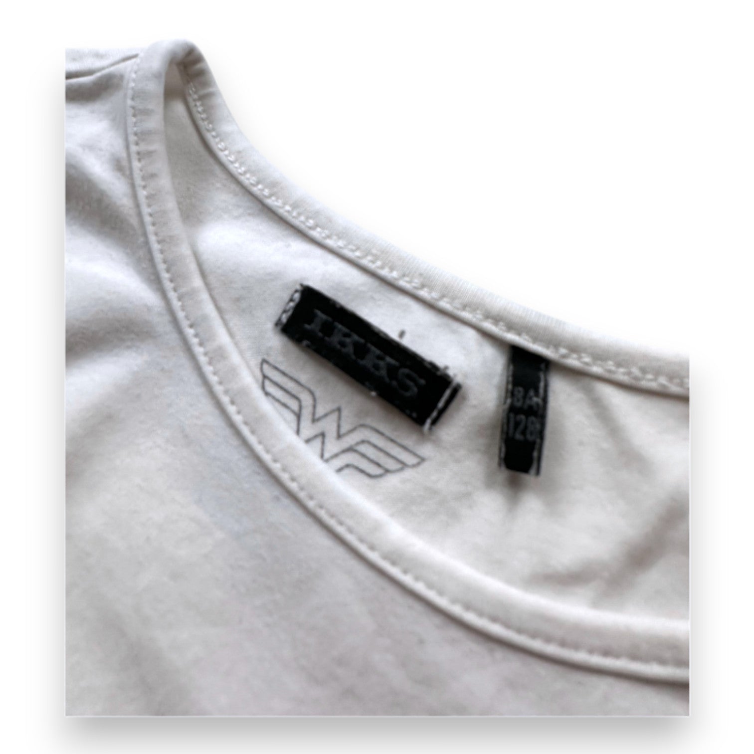 IKKS - T-SHIRT - WHITE - 8 YEARS