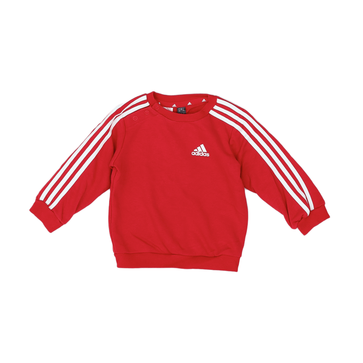 ADIDAS - SWEAT - ROUGE, BLANC - 12 MOIS