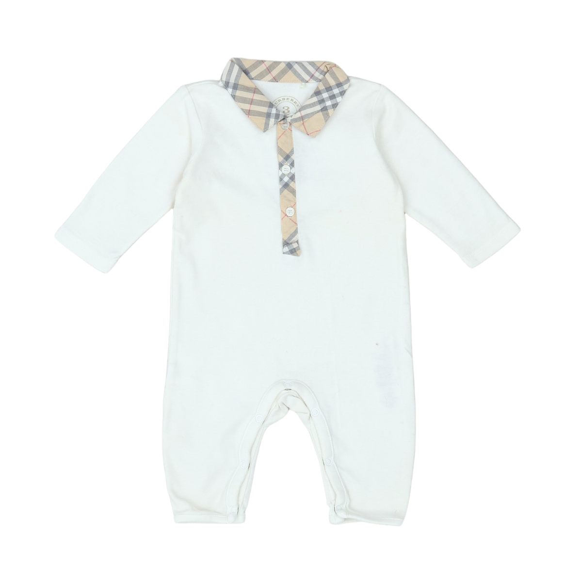 BURBERRY - COMBINAISON - BLANC - 3 MOIS