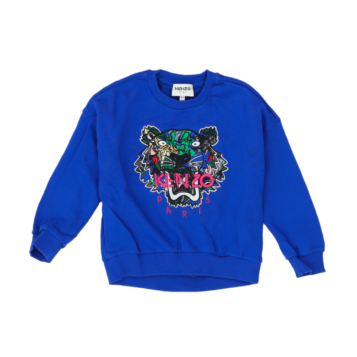 KENZO - PULL - BLEU, MULTICOLORE - 5 ANS