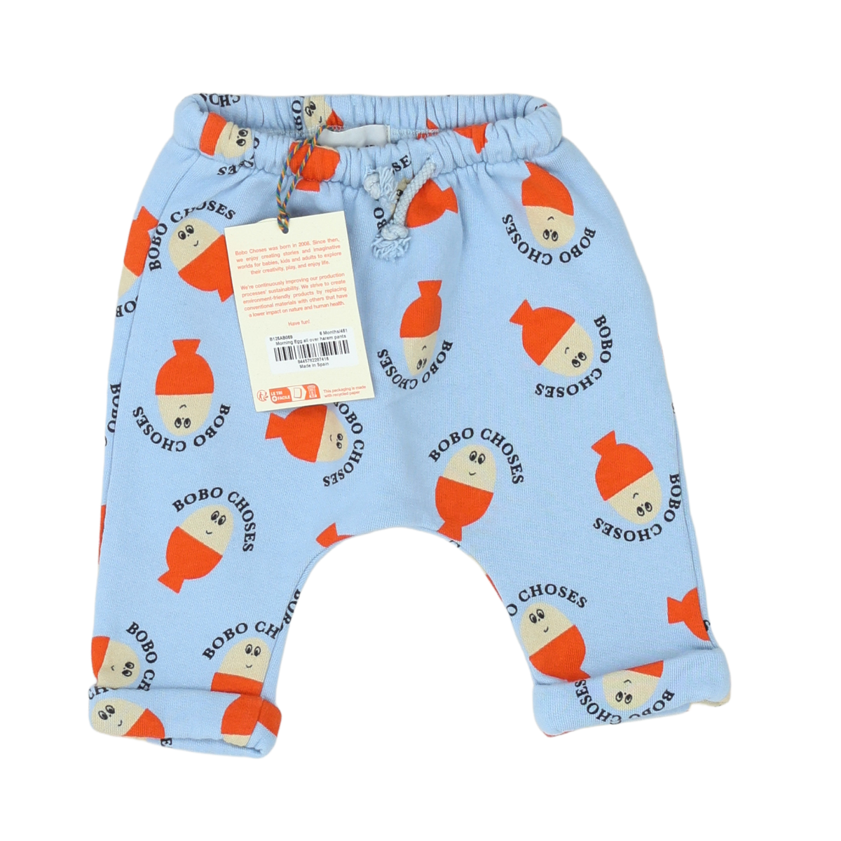 BOBO CHOSES - JOGGING - BLEU - 6 MOIS