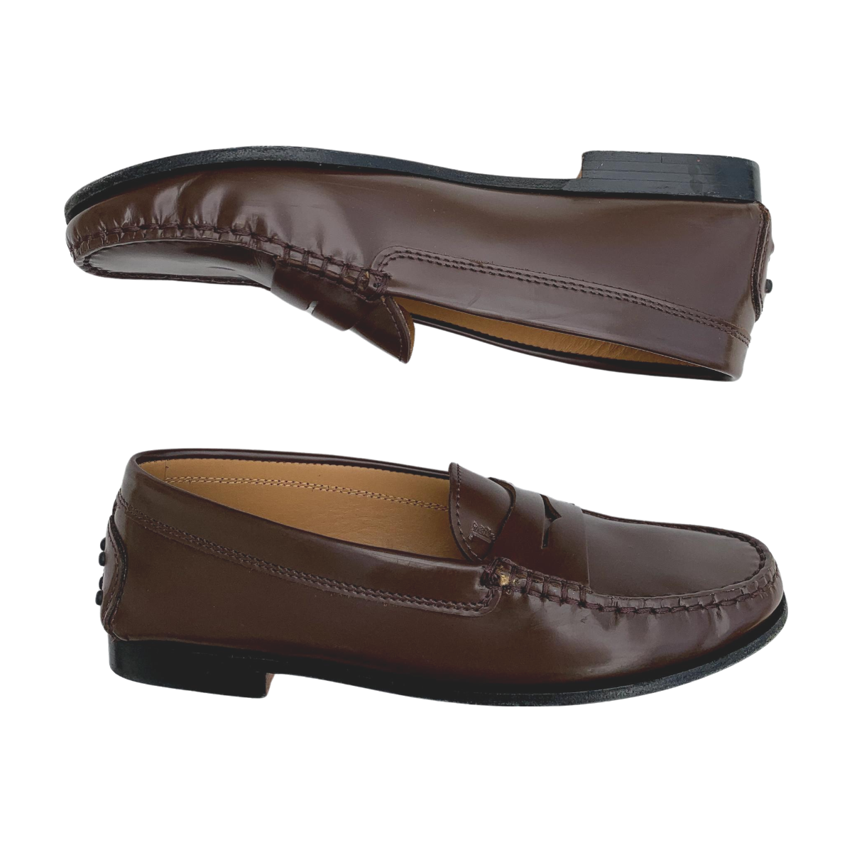 TOD'S - MOCASSINS - MARRON - 35