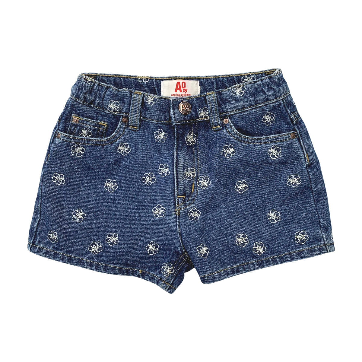AMERICAN OUTFITTERS - SHORT - BLEU - 8 ANS