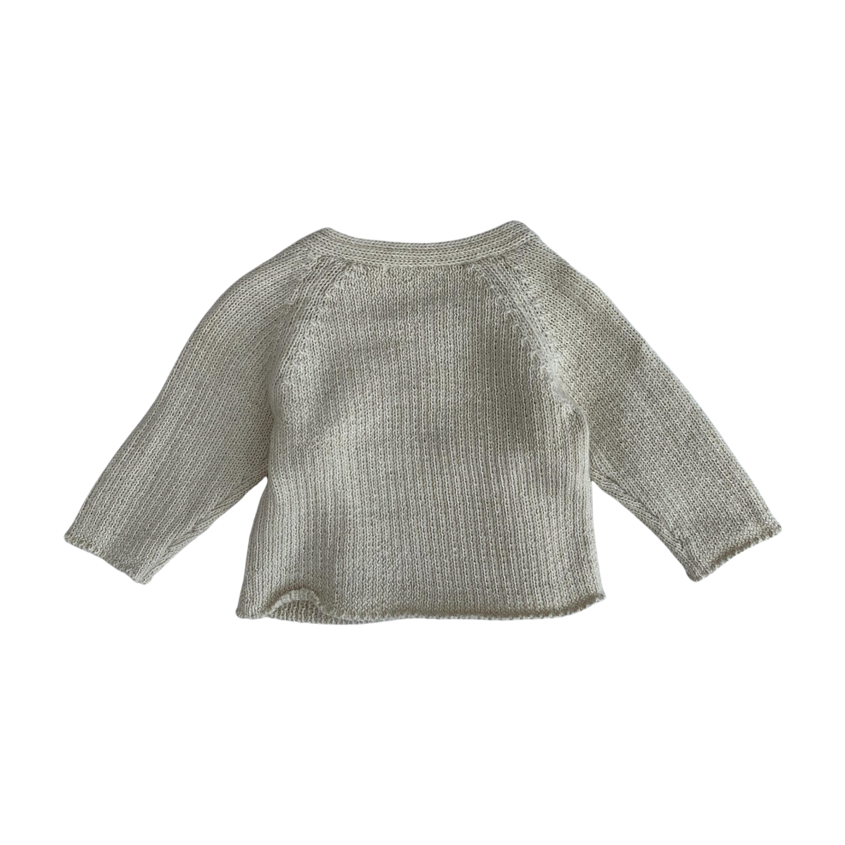 BONPOINT - CARDIGAN - BEIGE - 6 MOIS