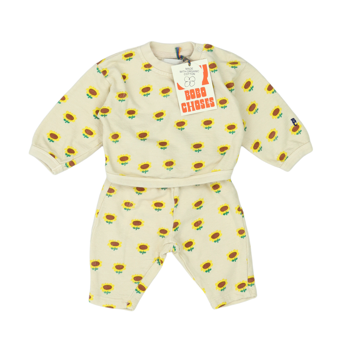 BOBO CHOSES - ENSEMBLE - BEIGE, JAUNE - 6 MOIS