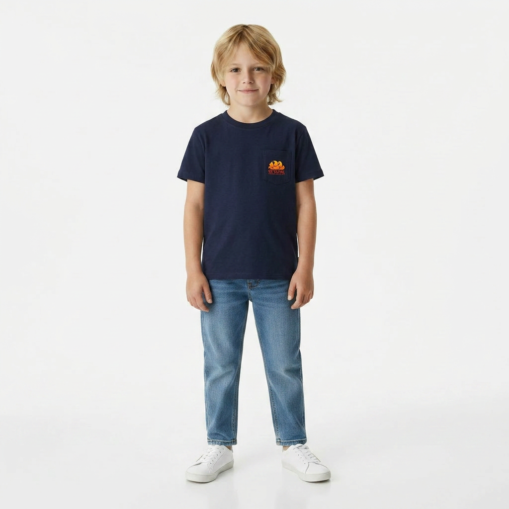 SUNDEK - T-SHIRT - NOIR - 4 ANS