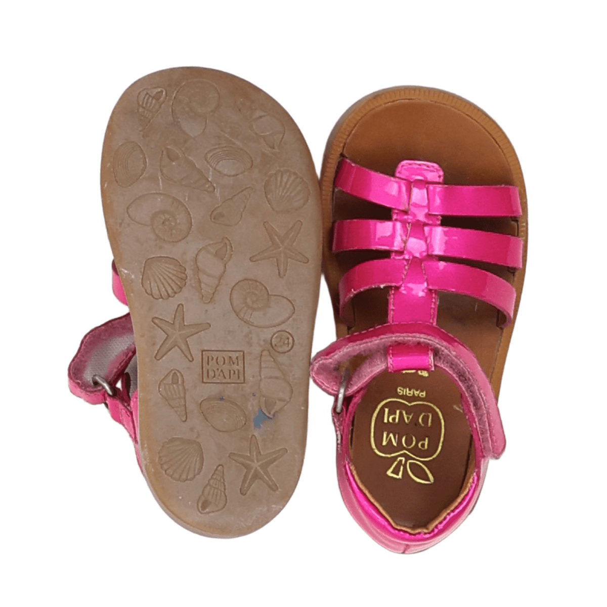 POM D'API - SANDALES - ROSE - 24