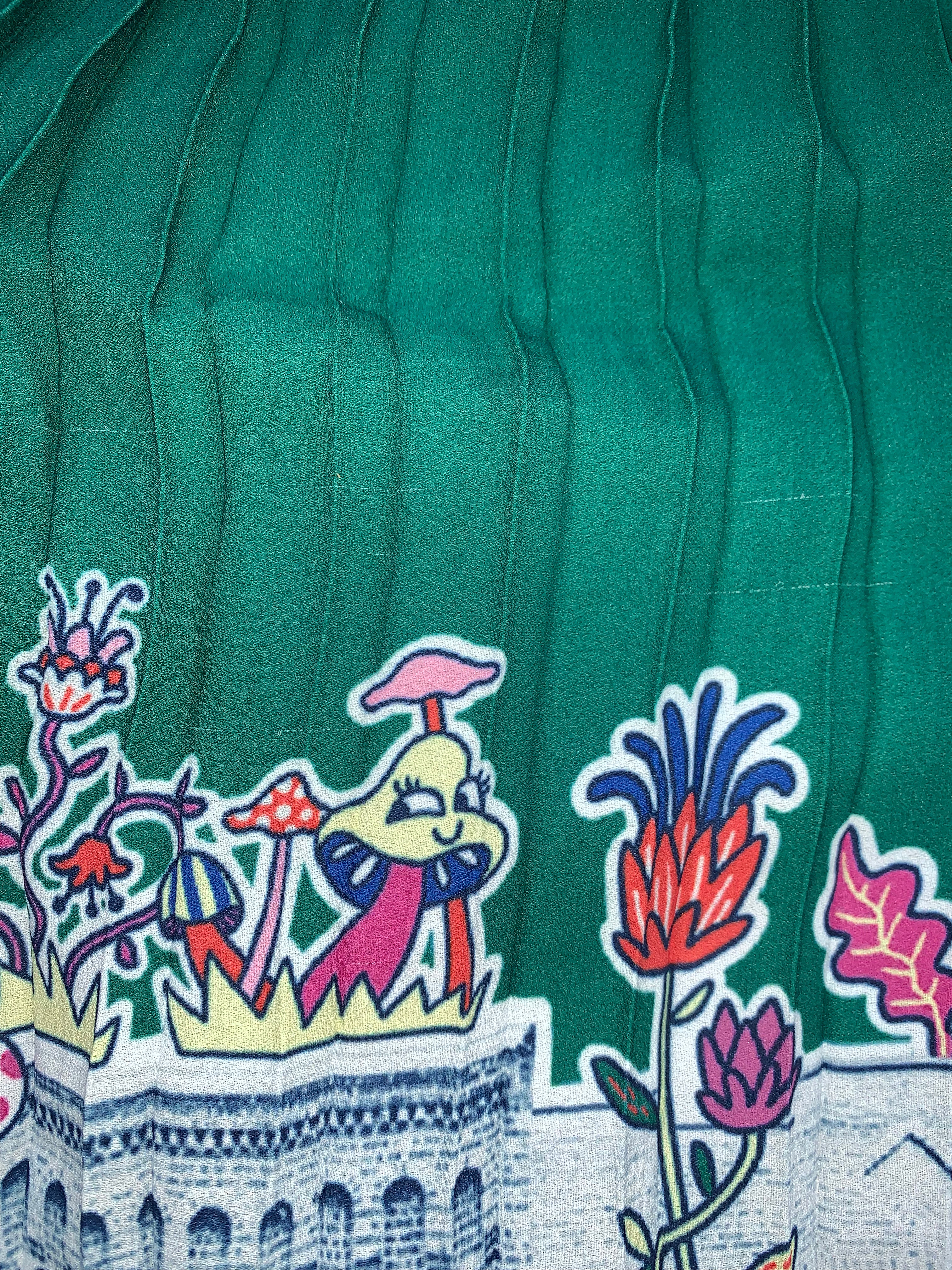 MARC JACOBS - JUPE - VERT - 10 ANS