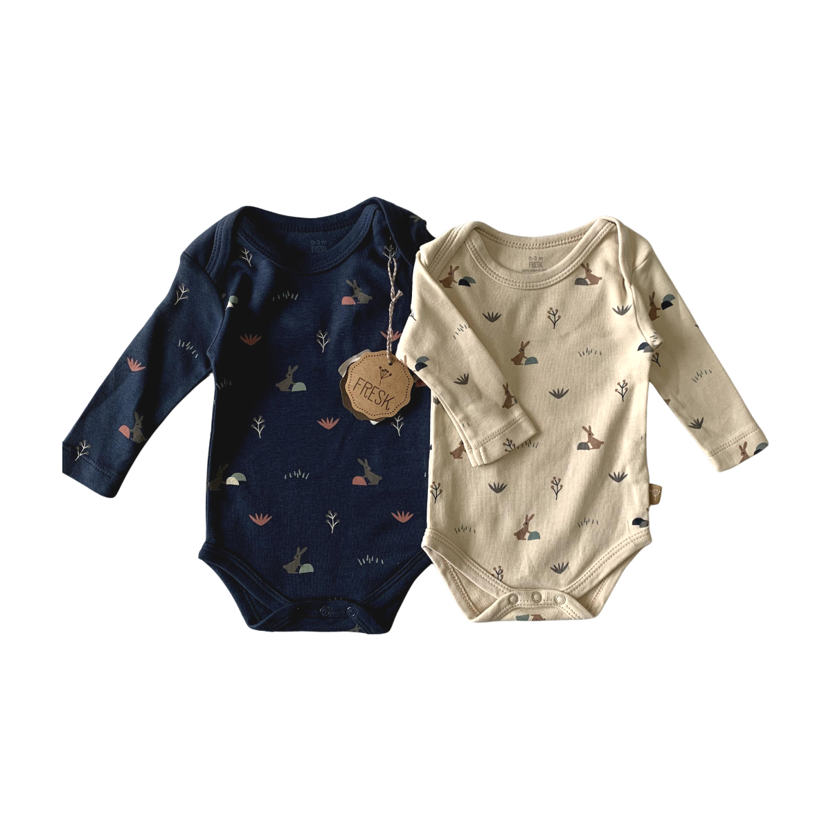 FRESK - ENSEMBLE - BLEU, BEIGE - 0 MOIS