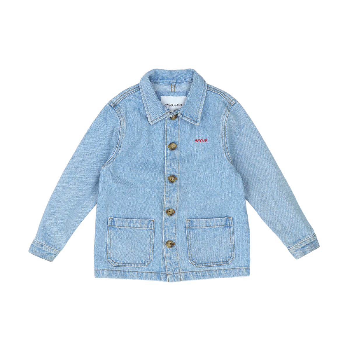 MAISON LABICHE - VESTE EN JEAN - BLEU - 6 ANS