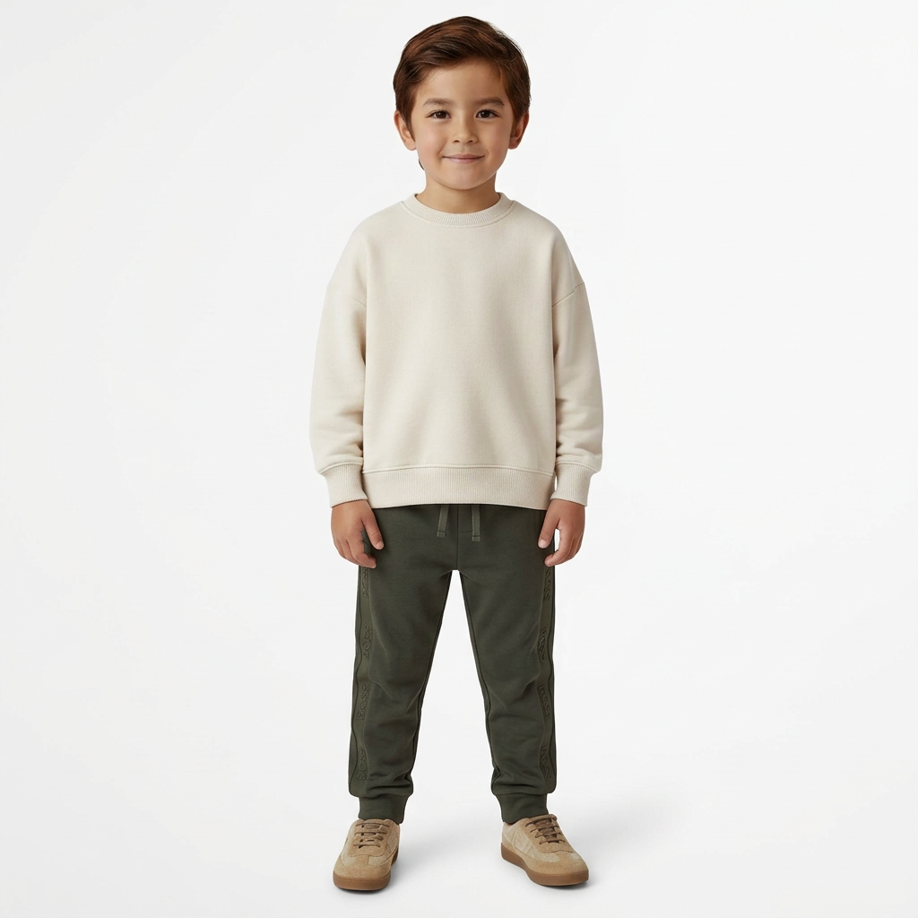 BOSS - JOGGING - VERT - 6 ANS