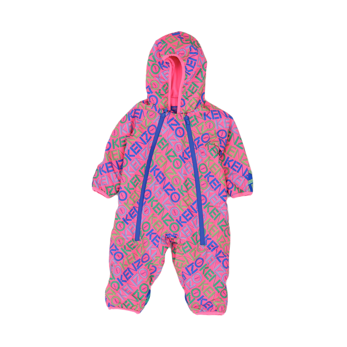 KENZO - COMBIPILOTE - ROSE, MULTICOLORE - 18 MOIS