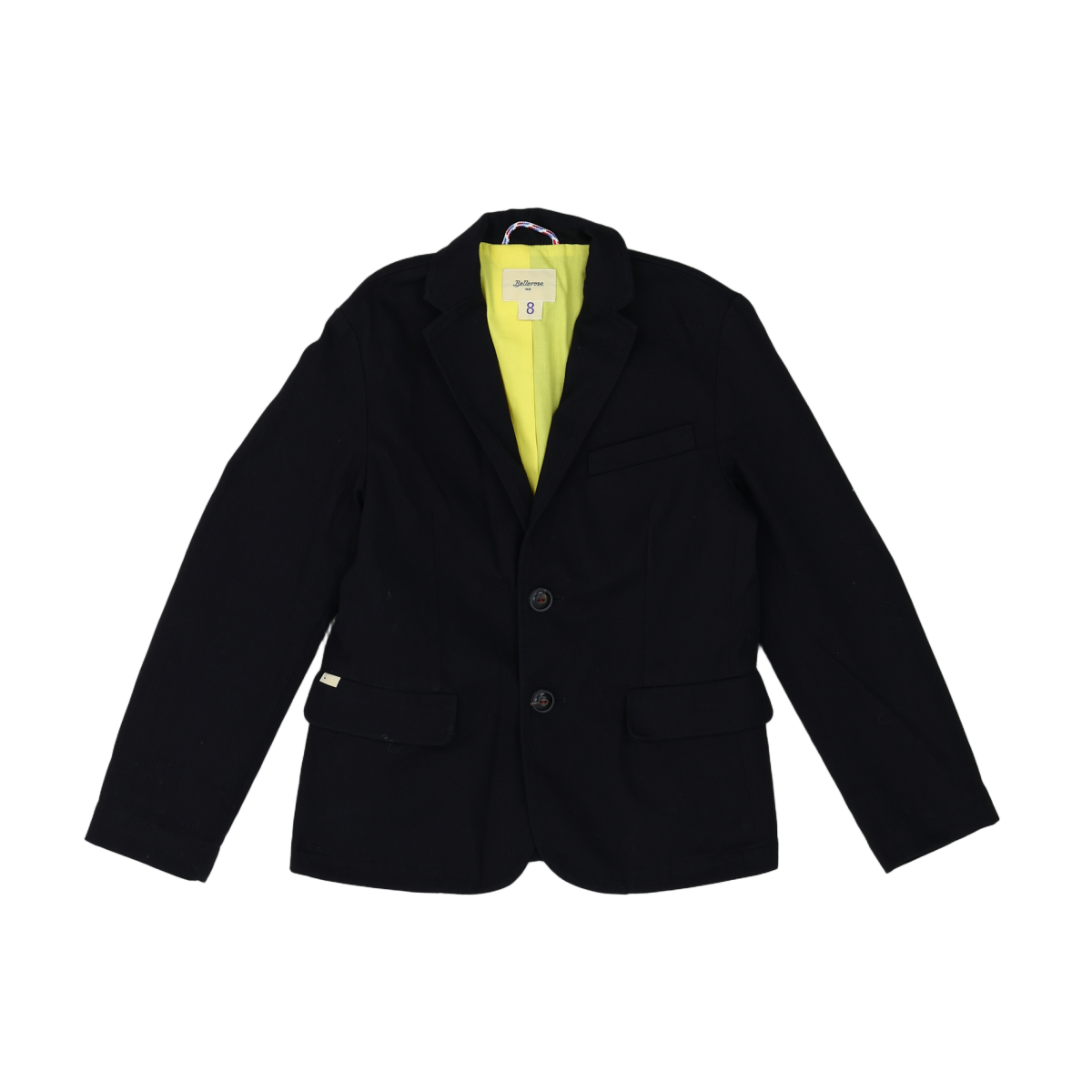 BELLEROSE - BLAZER - NOIR, JAUNE - 8 ANS