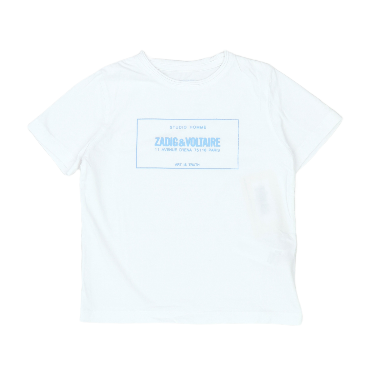 ZADIG & VOLTAIRE - T-SHIRT - BLANC - 6 ANS