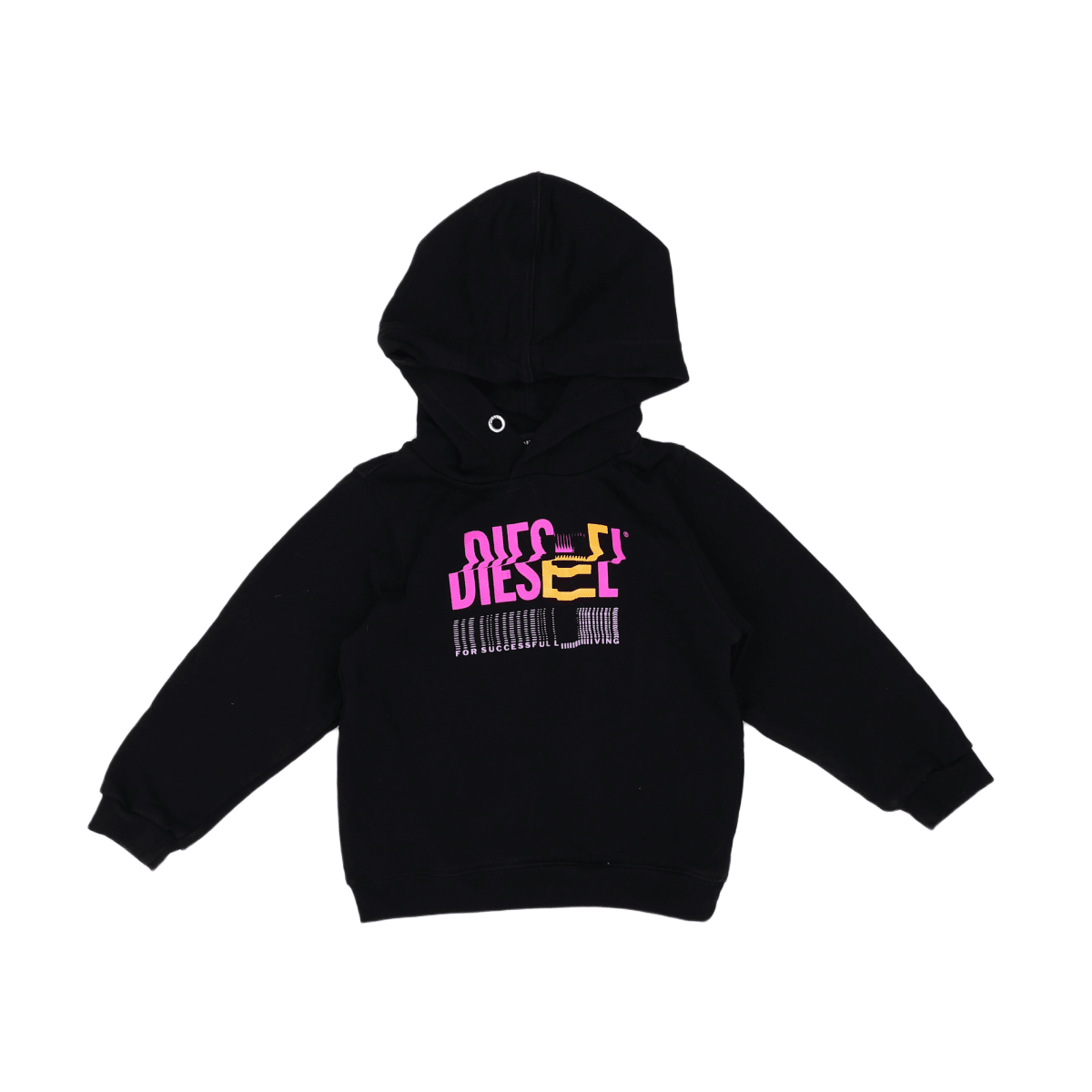 DIESEL - SWEAT - NOIR, VIOLET - 4 ANS