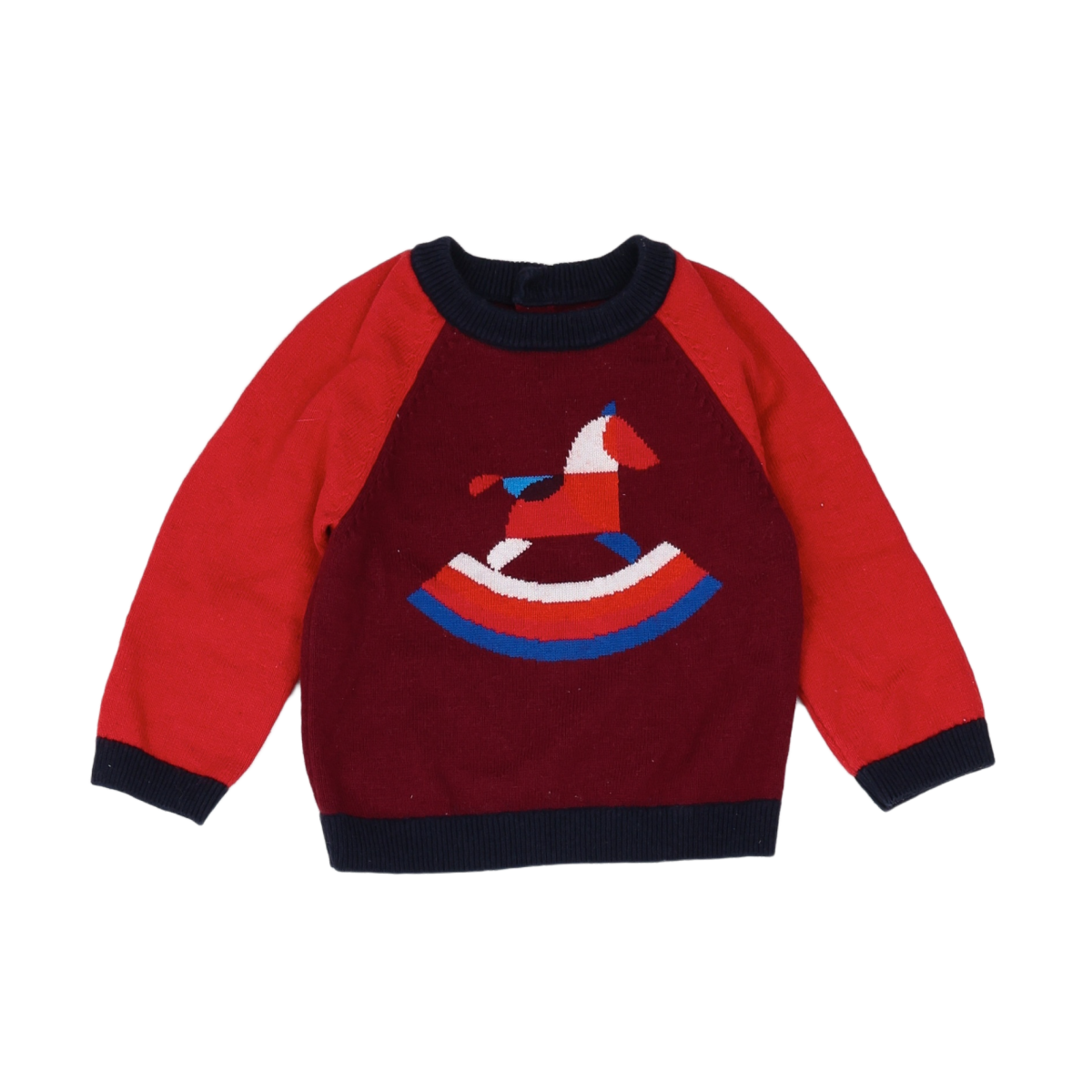 JACADI - PULL - ROUGE - 18 MOIS