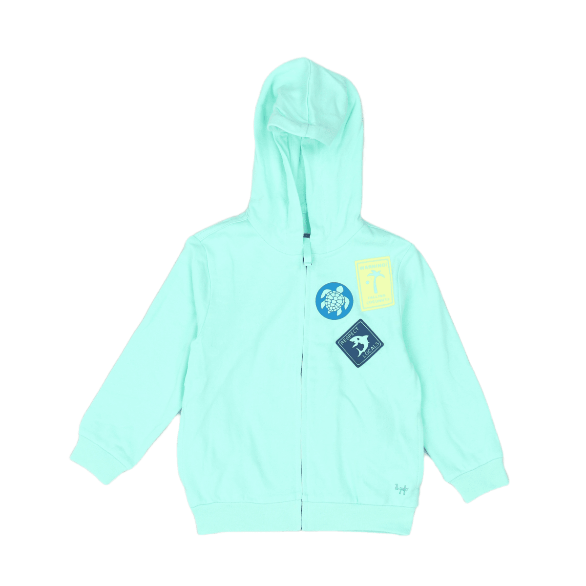 IL GUFO - SWEATSHIRT - GREEN - 4 YEARS