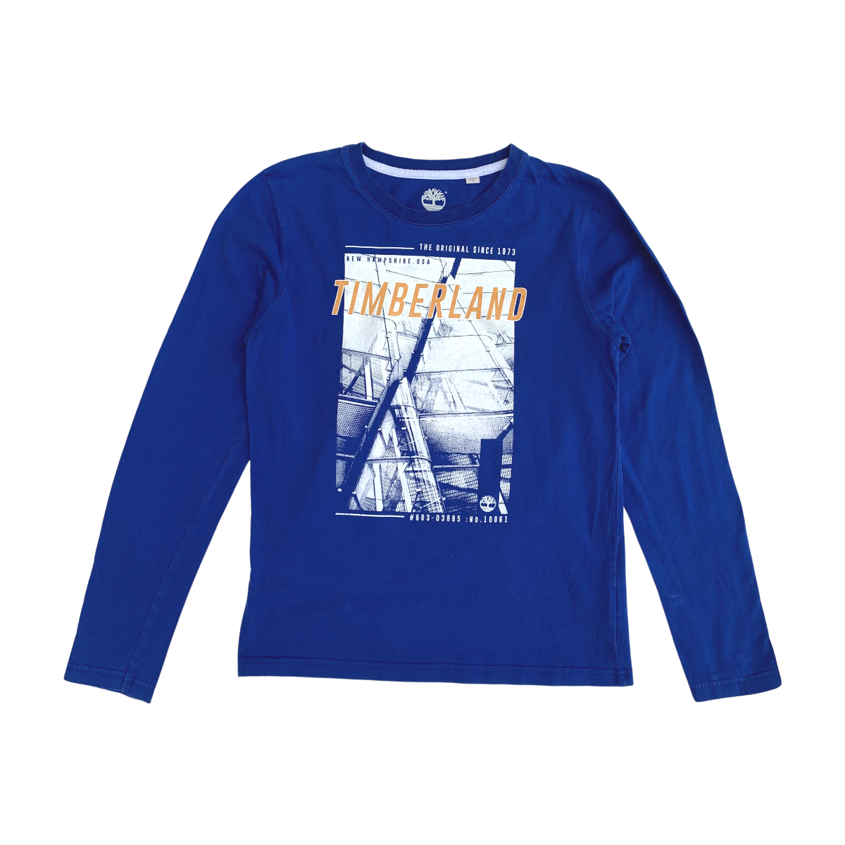 TIMBERLAND - T-SHIRT - BLEU - 14 ANS