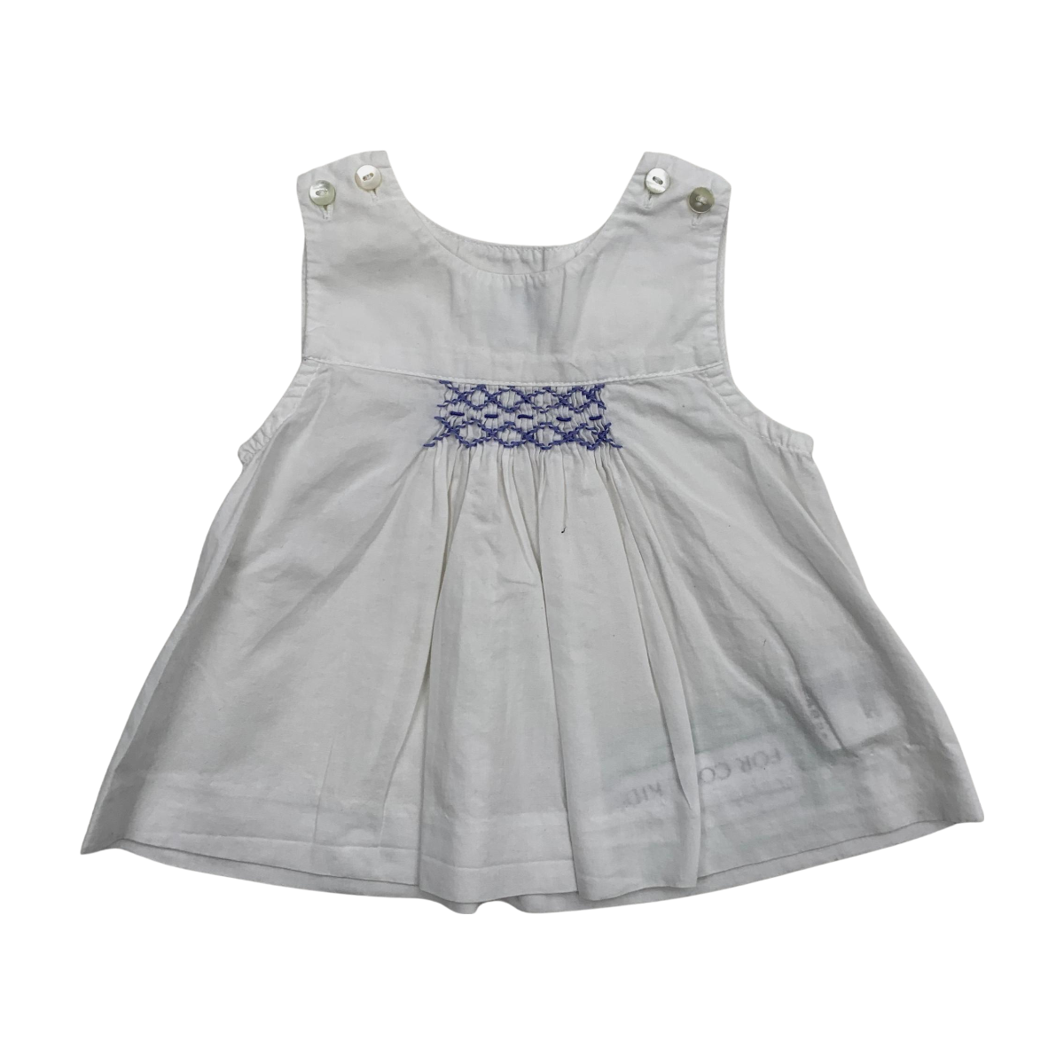 JACADI - ROBE - BLANC - 3 MOIS