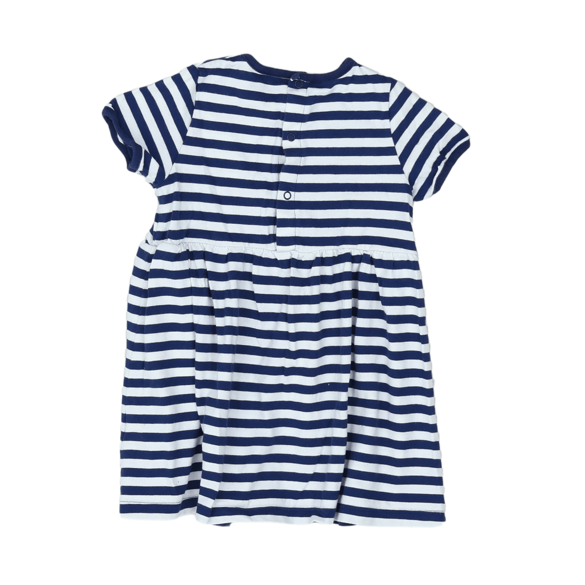 PETIT BATEAU - ROBE - BLANC, BLEU - 24 MOIS