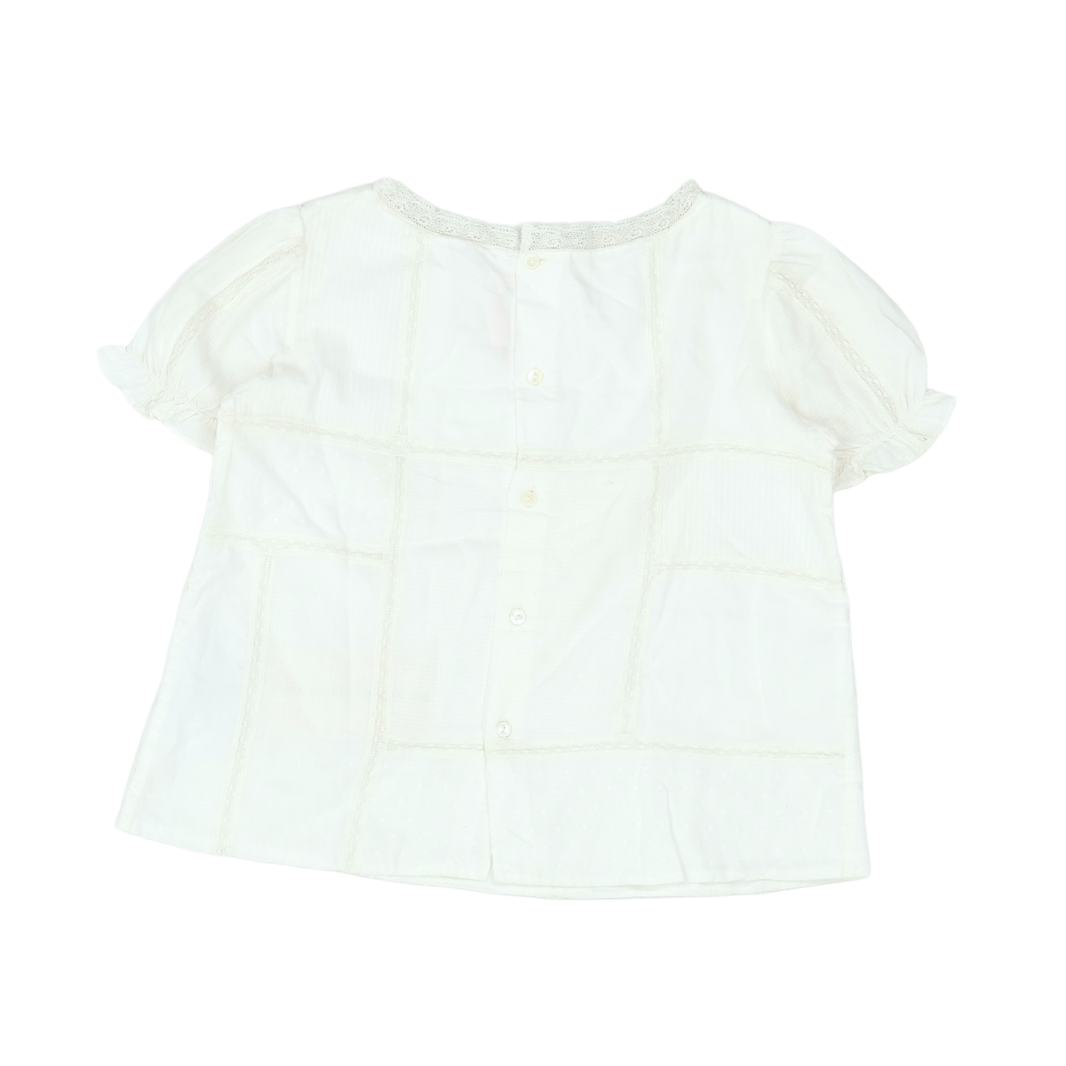 BONPOINT - BLOUSE - BLANC - 6 ANS